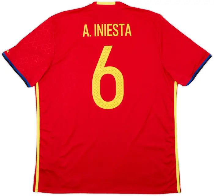 2016-17 Spain Home Retro