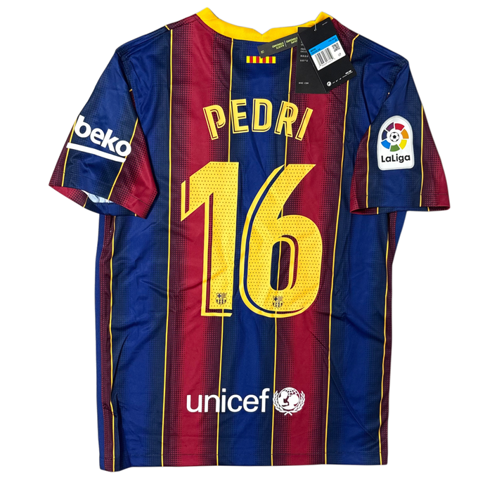 2020/21 Barcelona Home ‘PEDRI 16’ Adult Men’s Medium