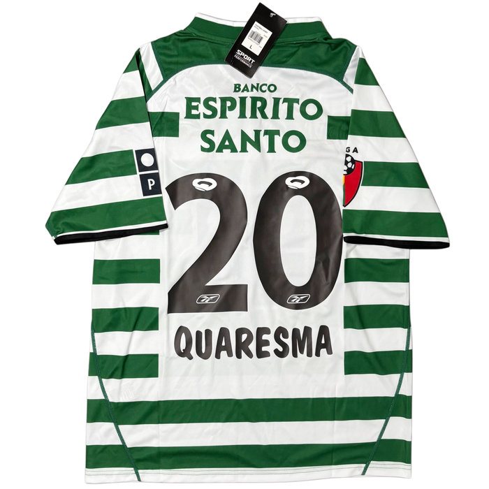 2001/03 Sporting Lisbon Home ‘QUARESMA 20’ Adult men’s Large