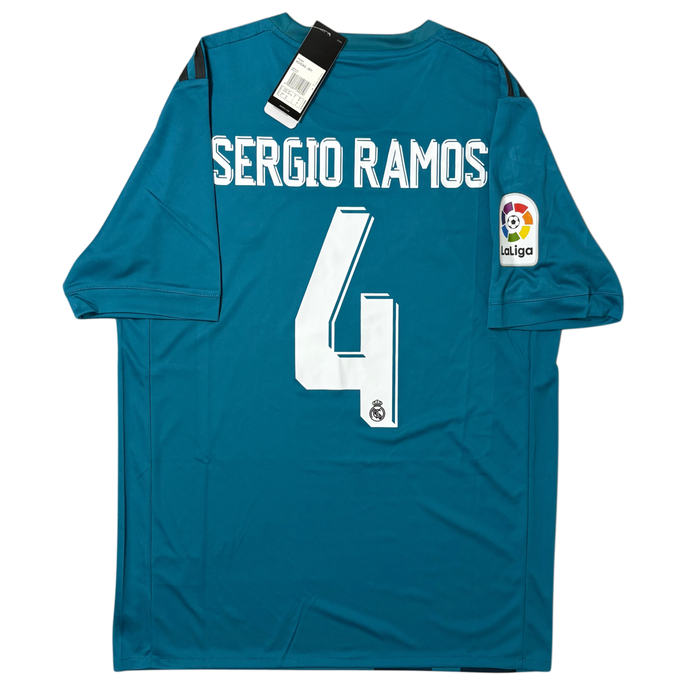 2017/18 Real Madrid Third ‘SERGIO RAMOS 4’ Adult men’s Medium