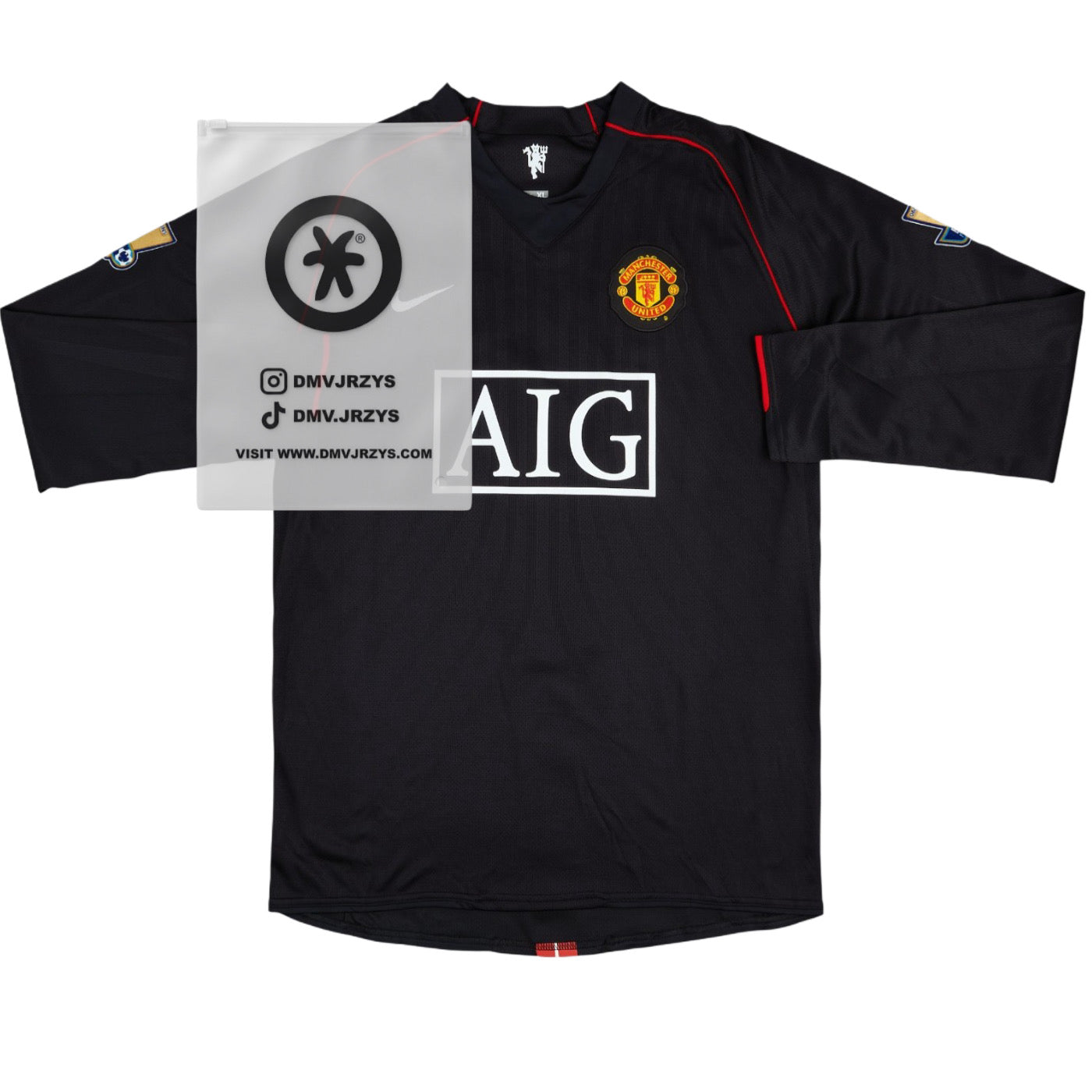 2007/08 Manchester United Away Longsleeve