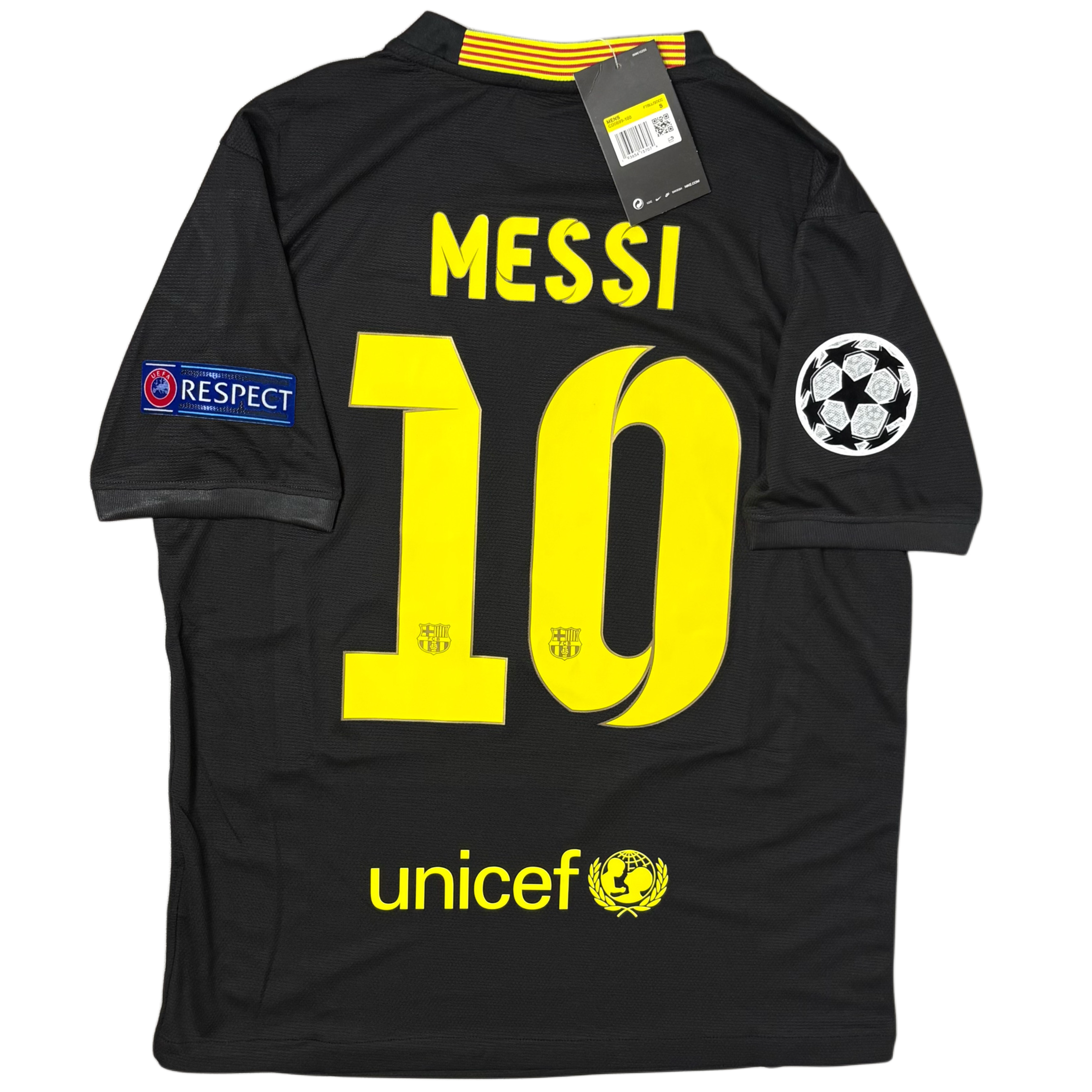 2013/14 Barcelona Away ‘Messi 10’ Adult men’s Small