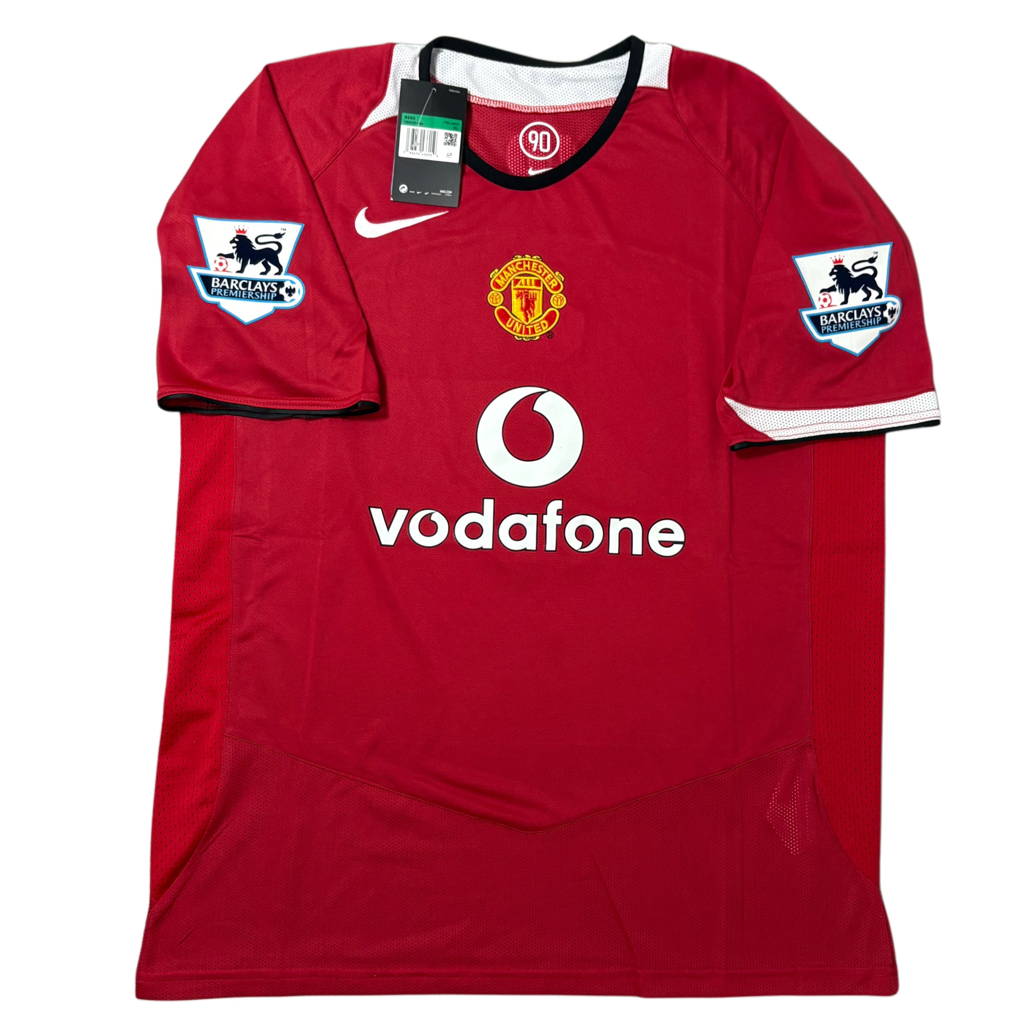 2005/06 Manchester United Home ‘EVRA 3’ Adult men’s XL