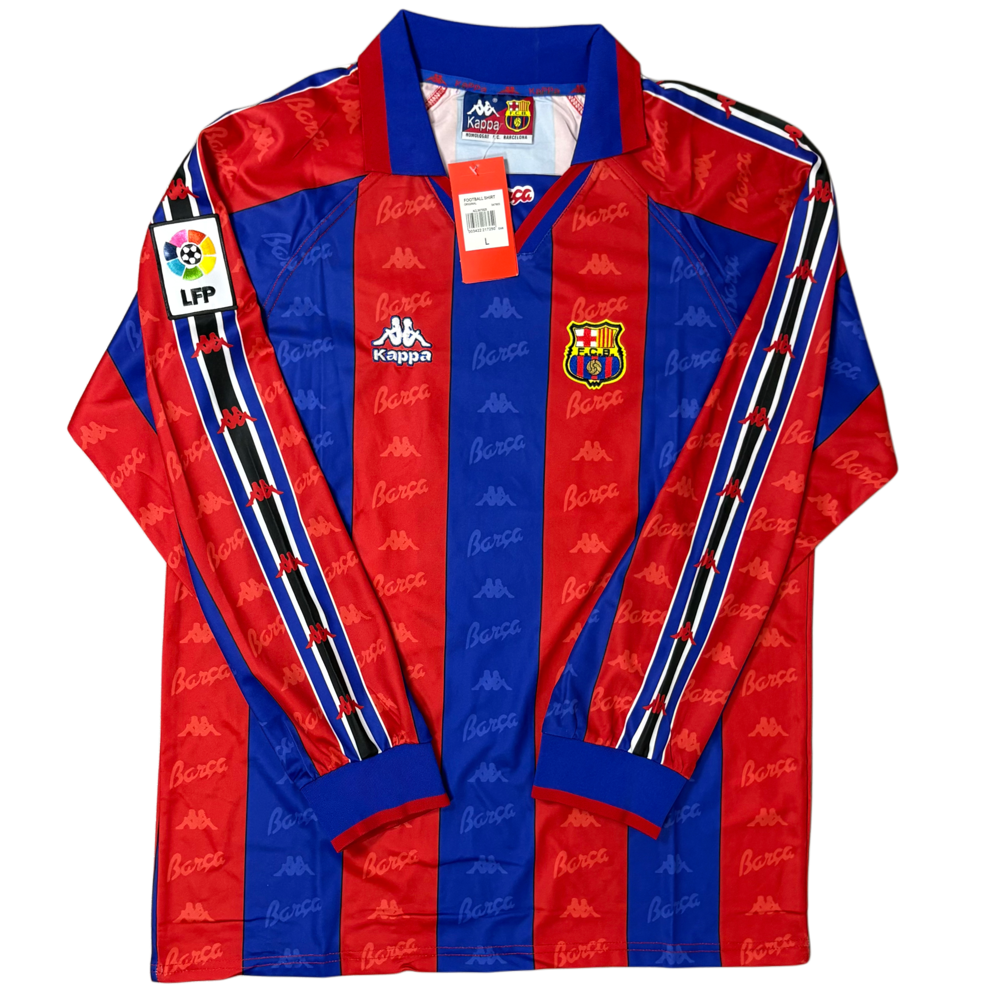 1994/95 Barcelona Home Longsleeve ‘RONALDO 9’ Adult Men’s Large