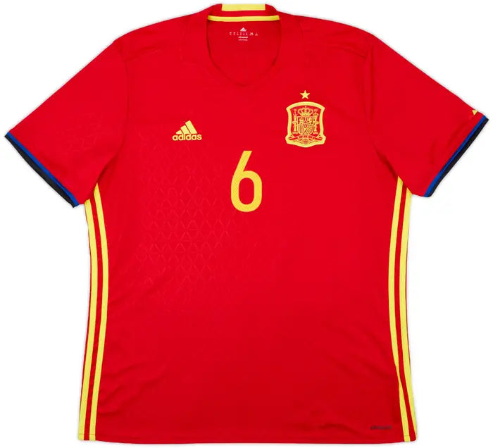 2016-17 Spain Home Retro