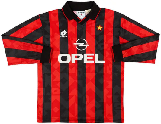 1994-95 AC Milan Long Sleeve Home