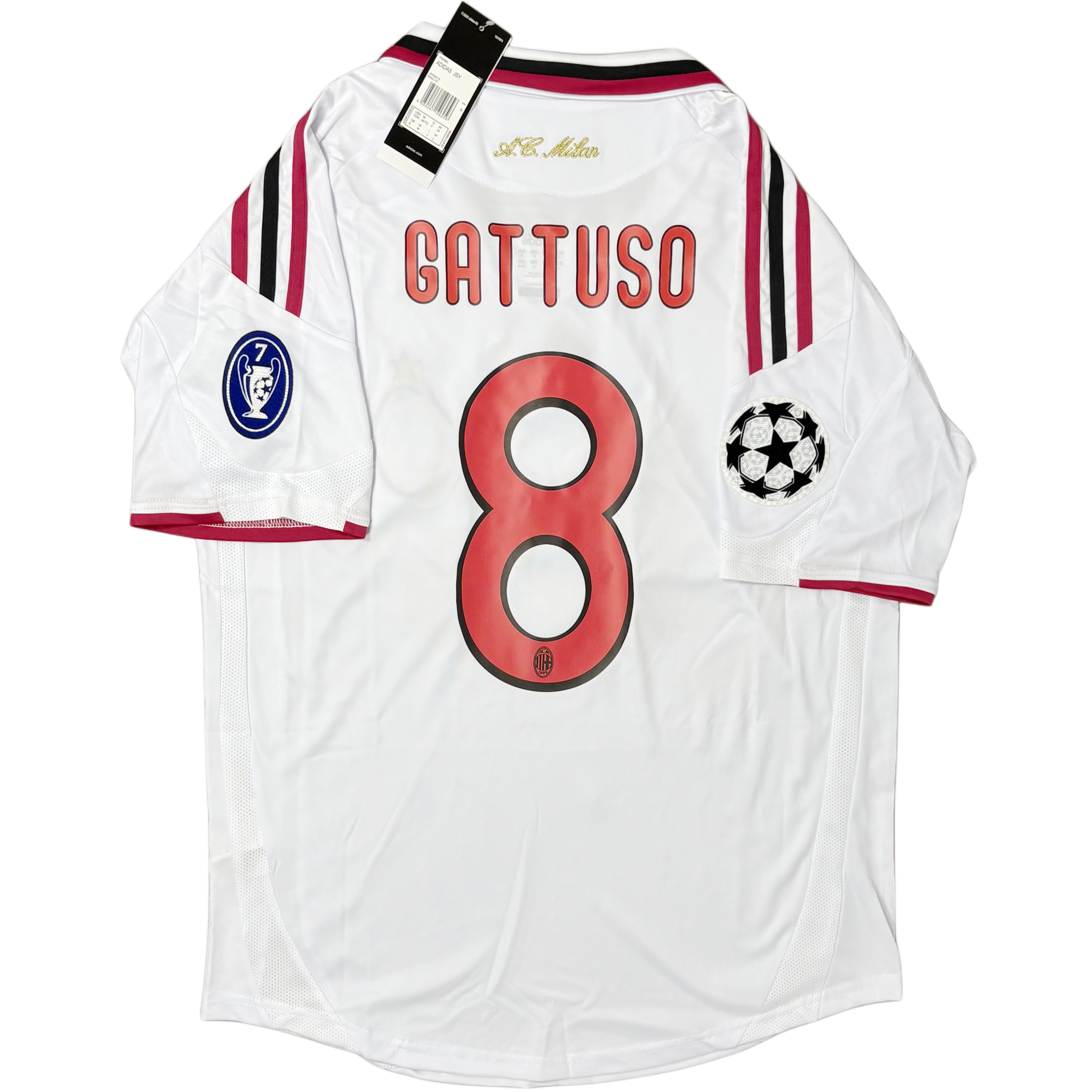 2009/10 AC Milan Away ‘GATTUSO’ Adult men’s Medium