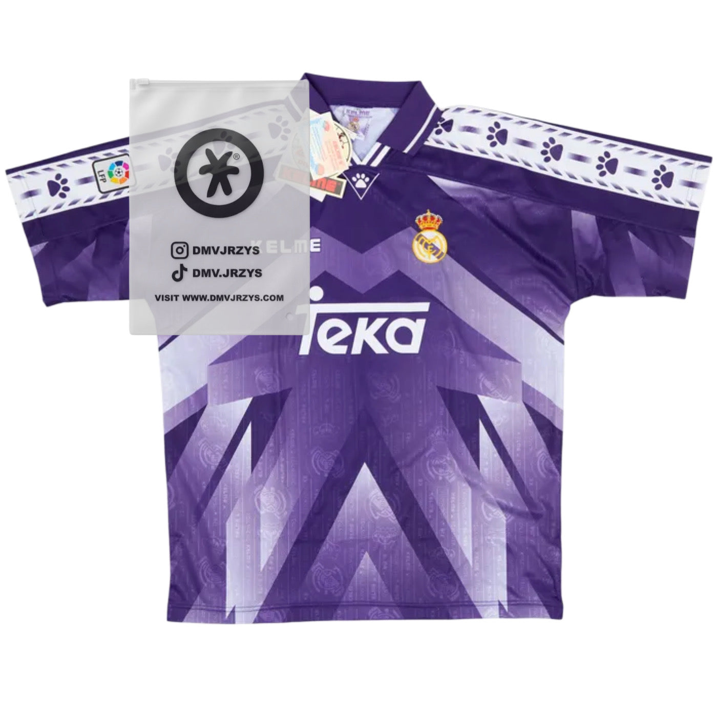 1996/97 Real Madrid away