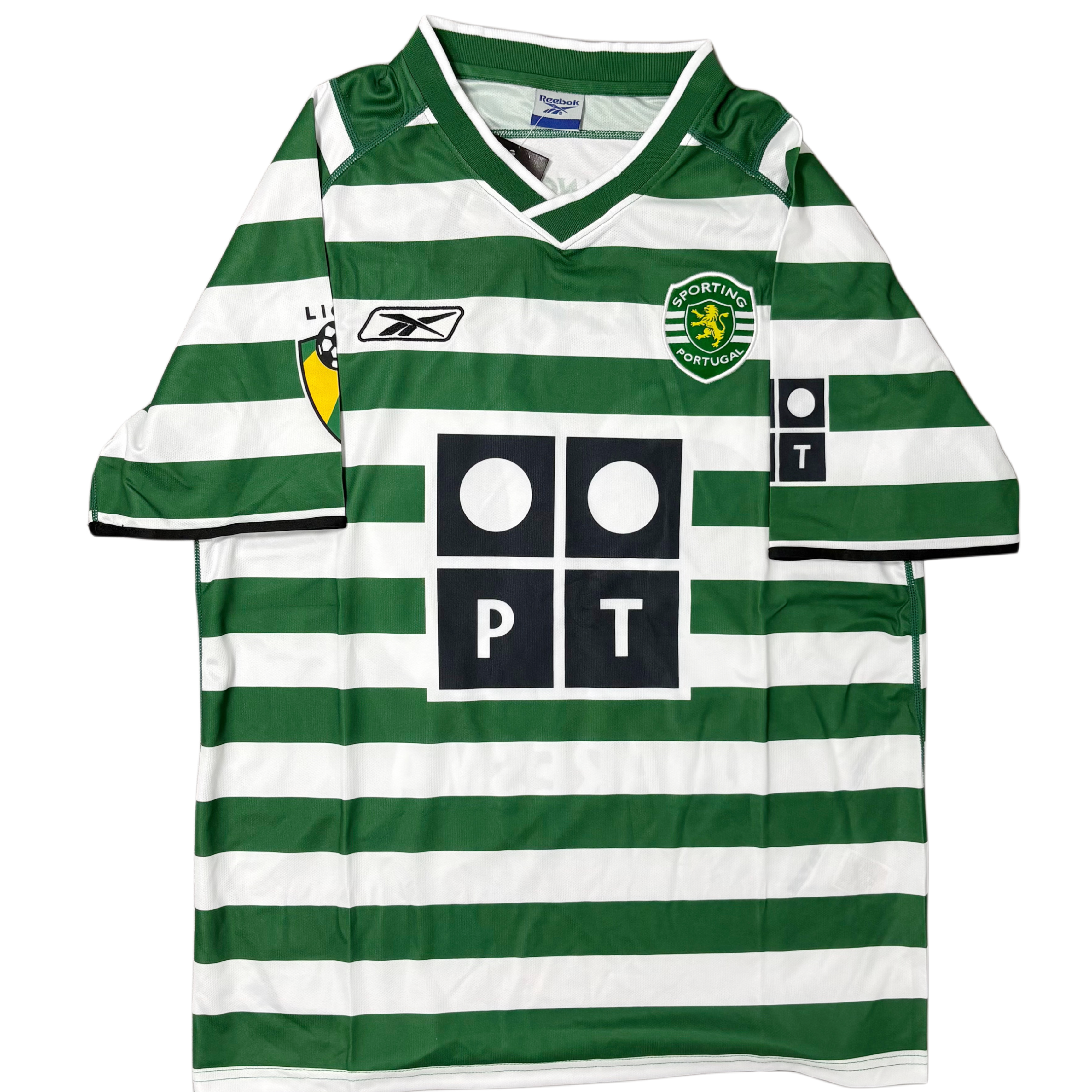2001/03 Sporting Lisbon Home ‘QUARESMA 20’ Adult men’s Large