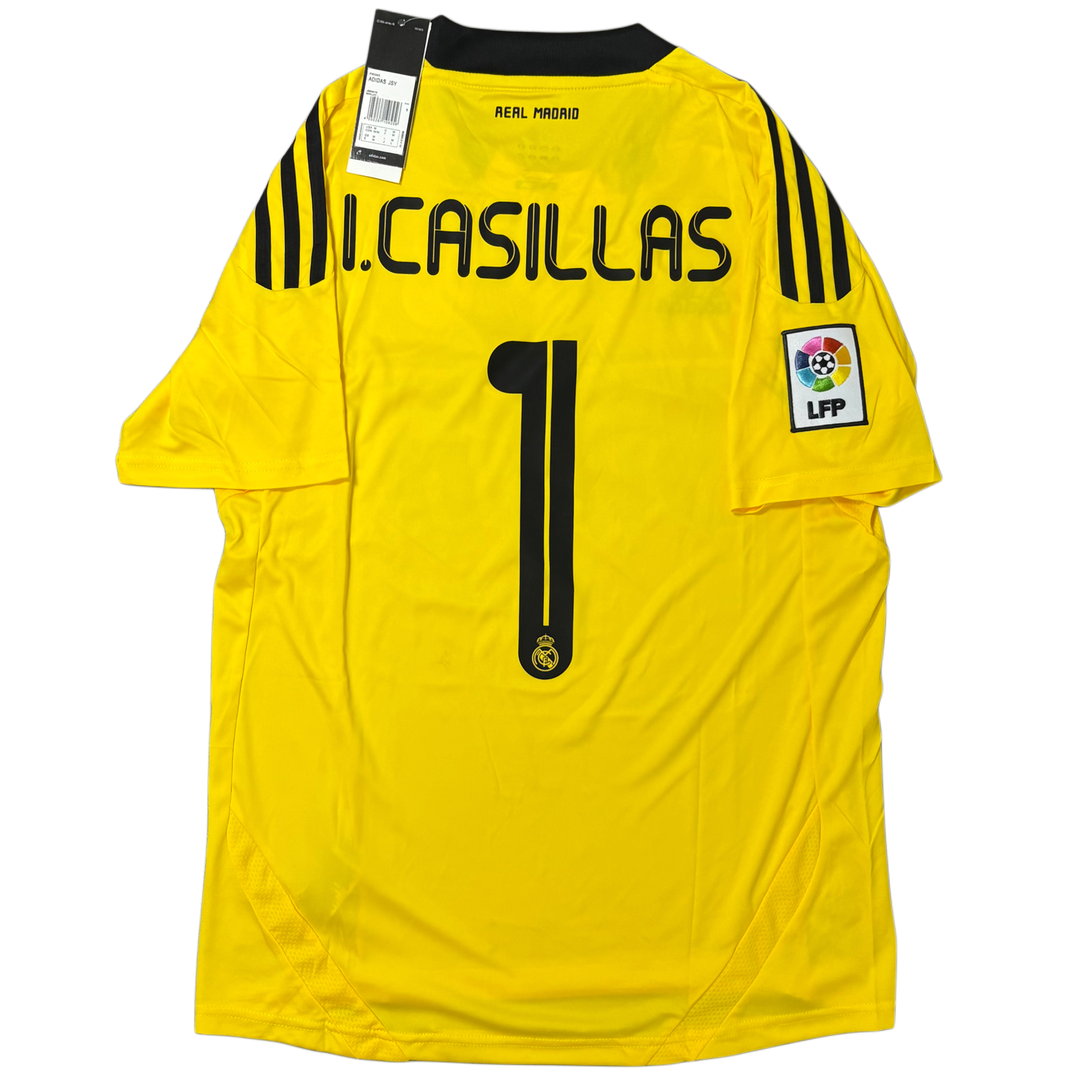 2008/09 Real Madrid Goalkeeper ‘I. CASILLAS 1’ Adult men’s Medium