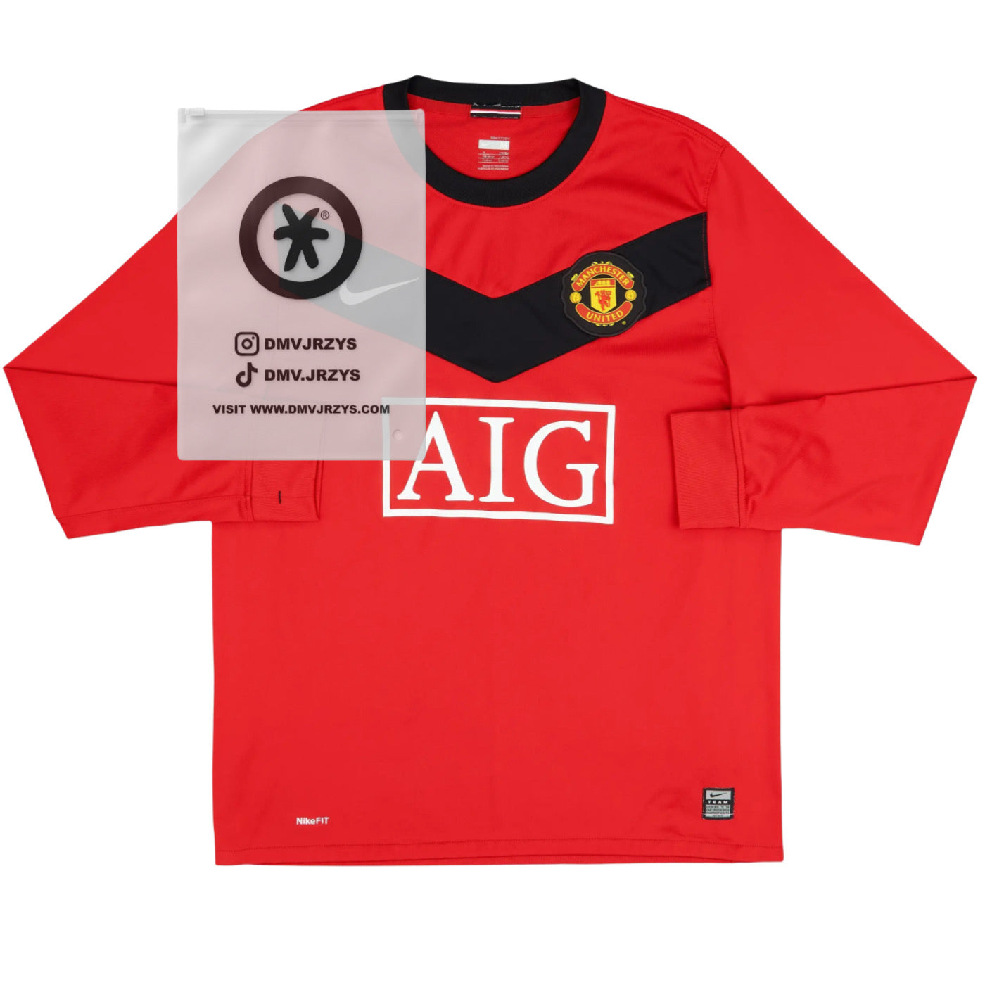 2009/10 Manchester United Home Longsleeve
