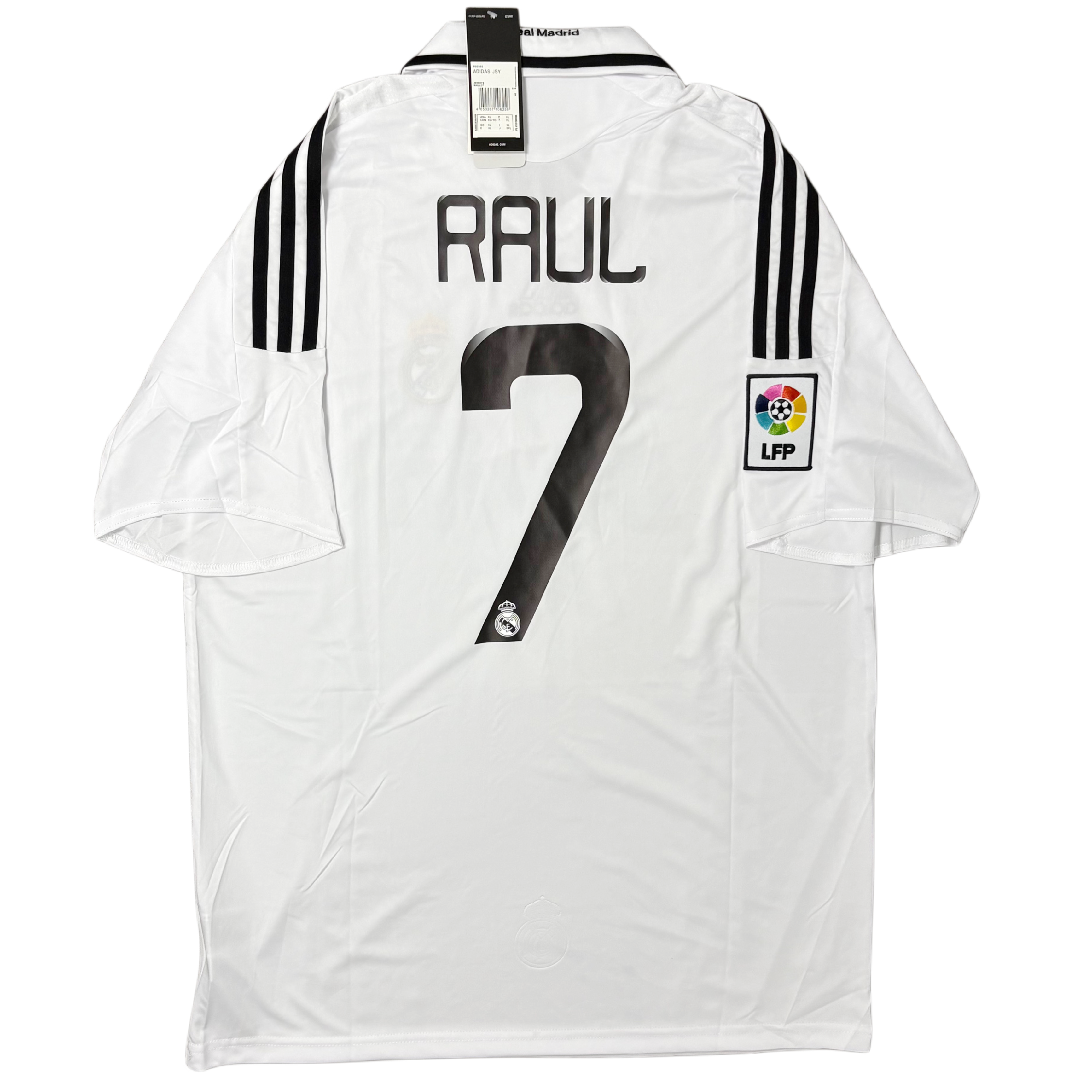 2008/09 Real Madrid Home ‘RAUL 7’ Adult men’s XL