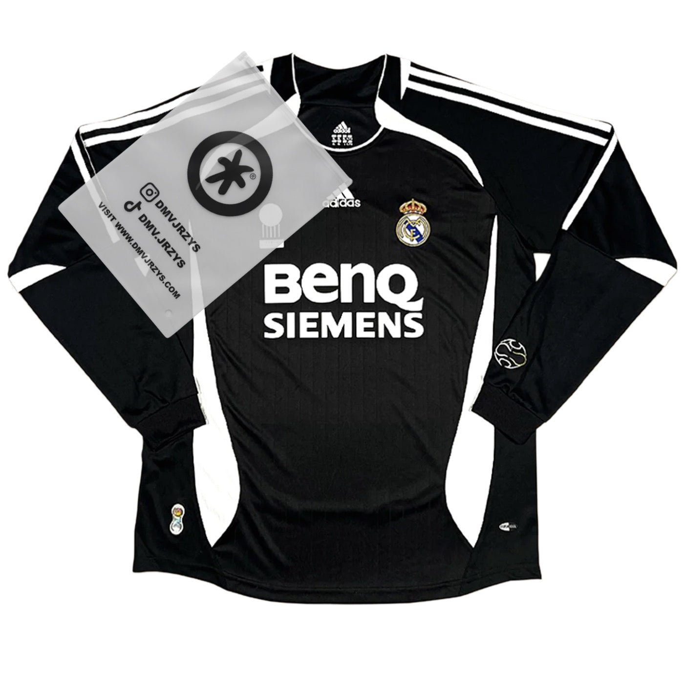 2006/07 Real Madrid Away Longsleeve