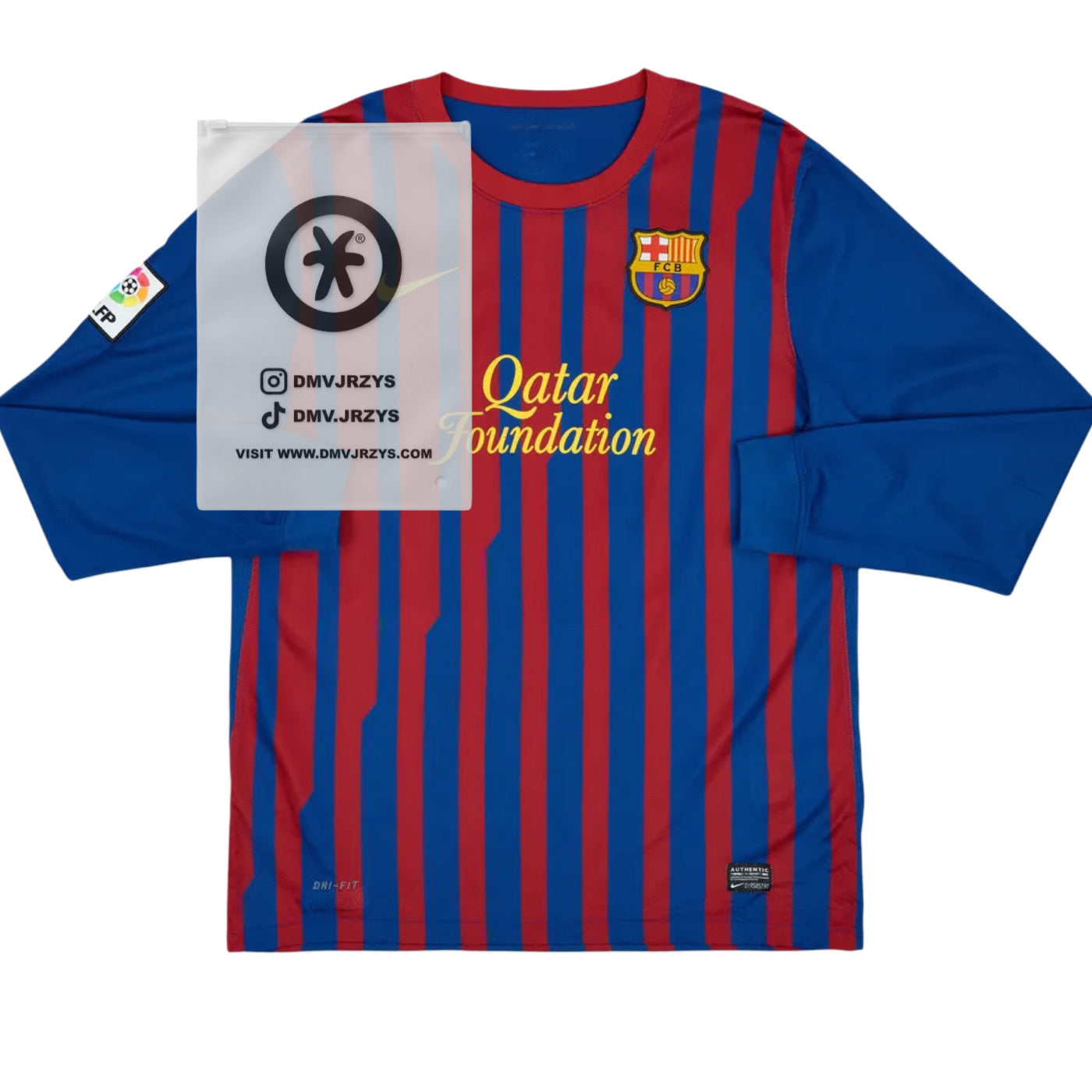 2011-12 Barcelona Home Longsleeve