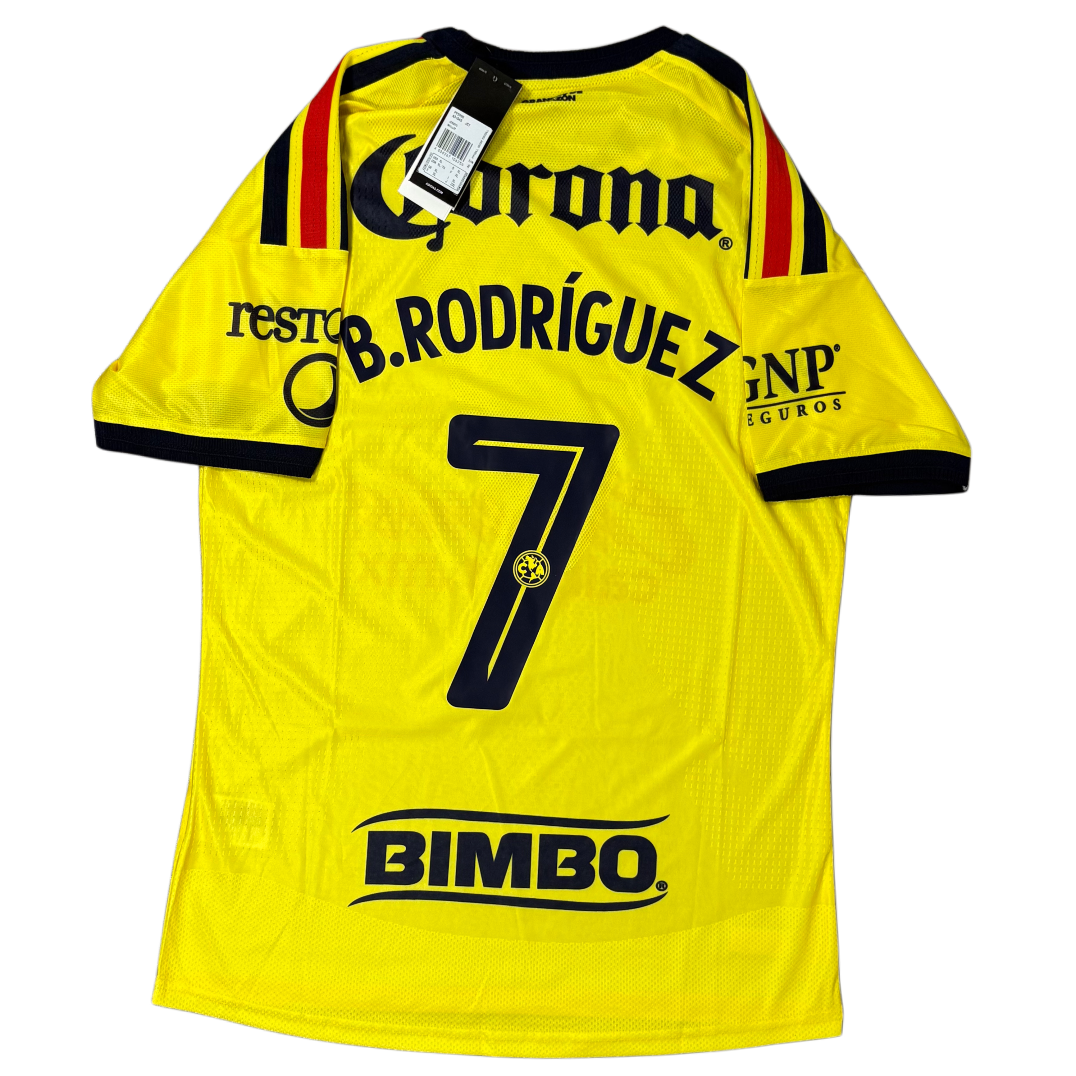 2026/27 Club America Home Player Version ‘B. RODRÍGUEZ 7’ Adult Men’s XL