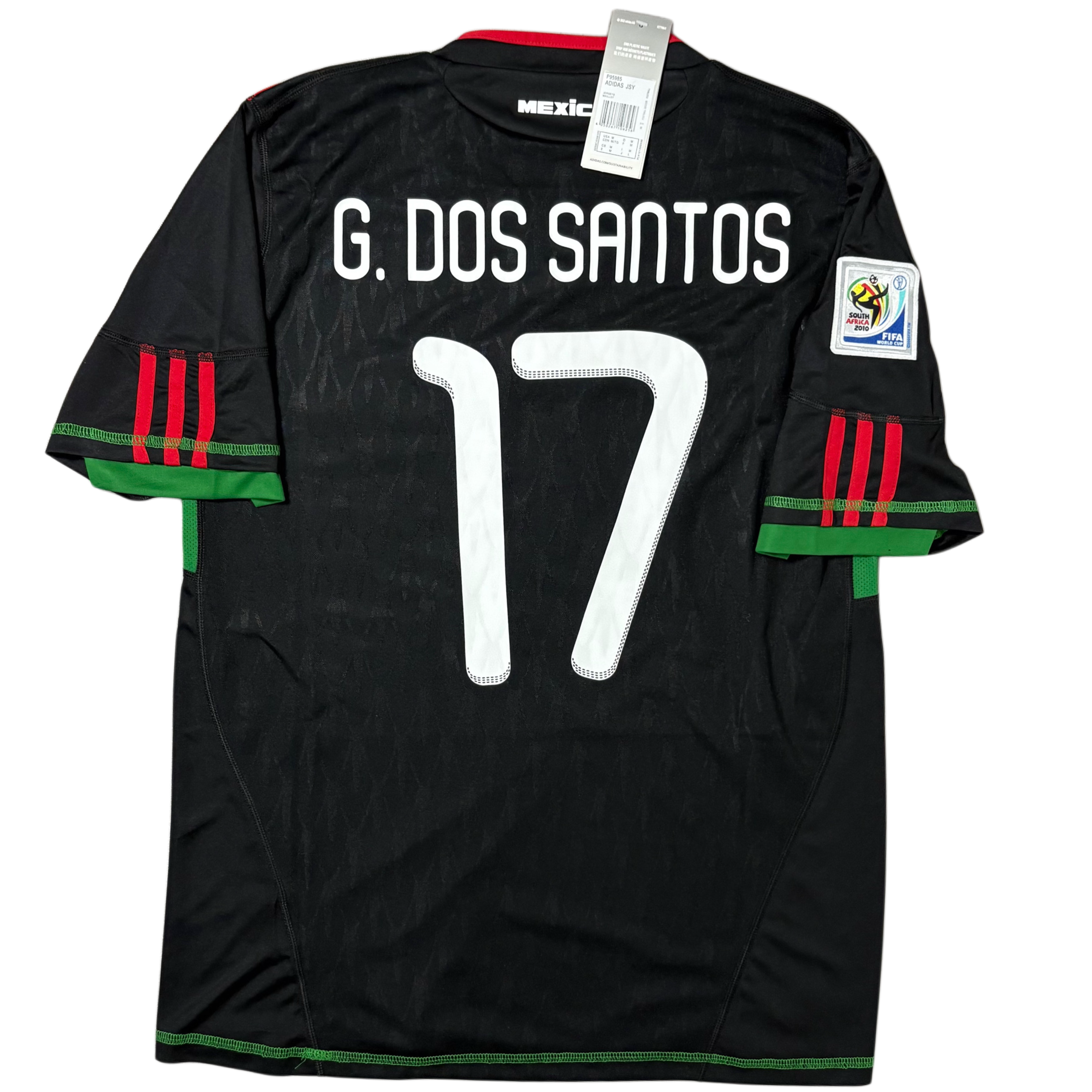 2010/11 Mexico Away ‘G. DOS SANTOS 17’ Adult men’s Medium