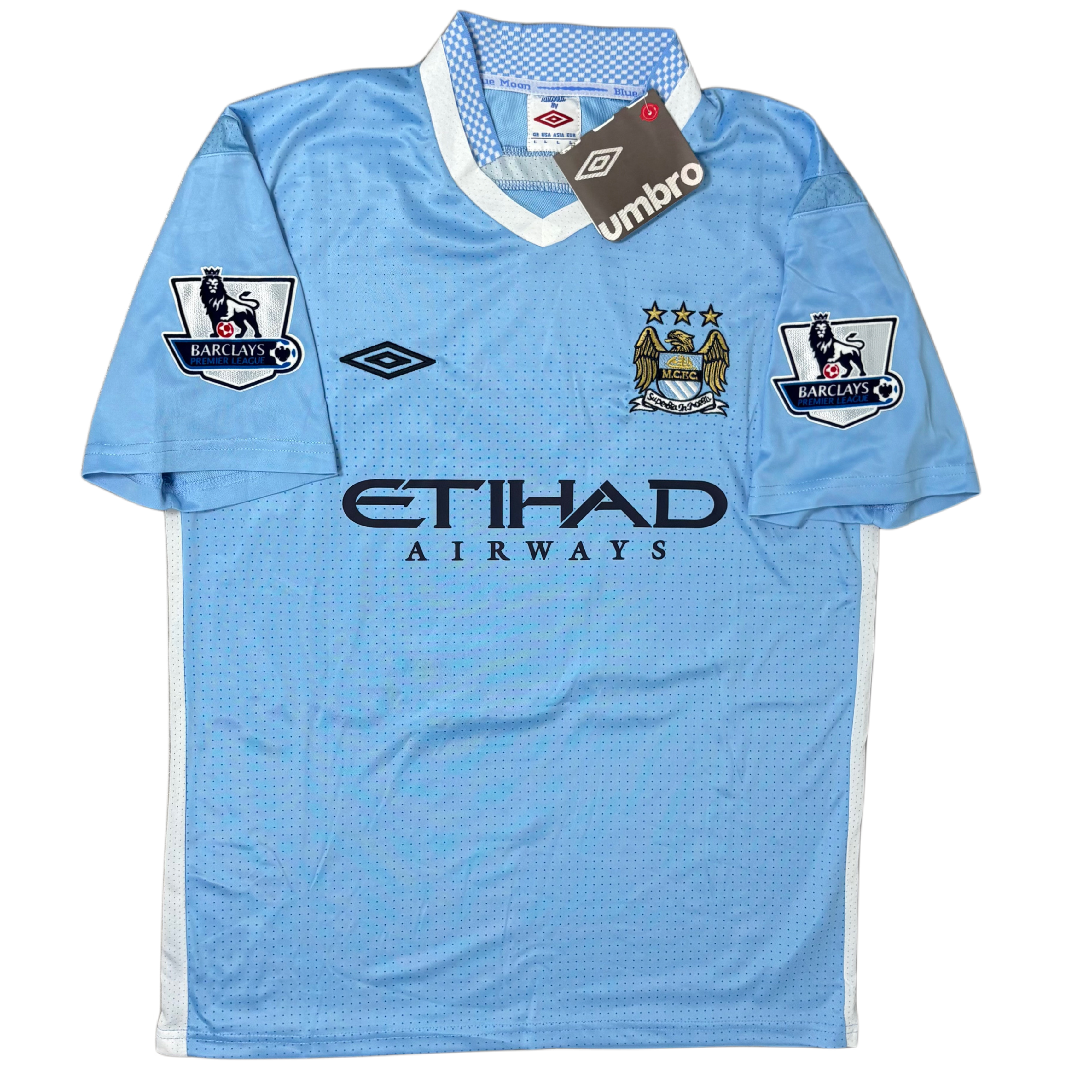 2011/12 Manchester City Home ‘KUN AGÜERO 16’ Adult mens Large