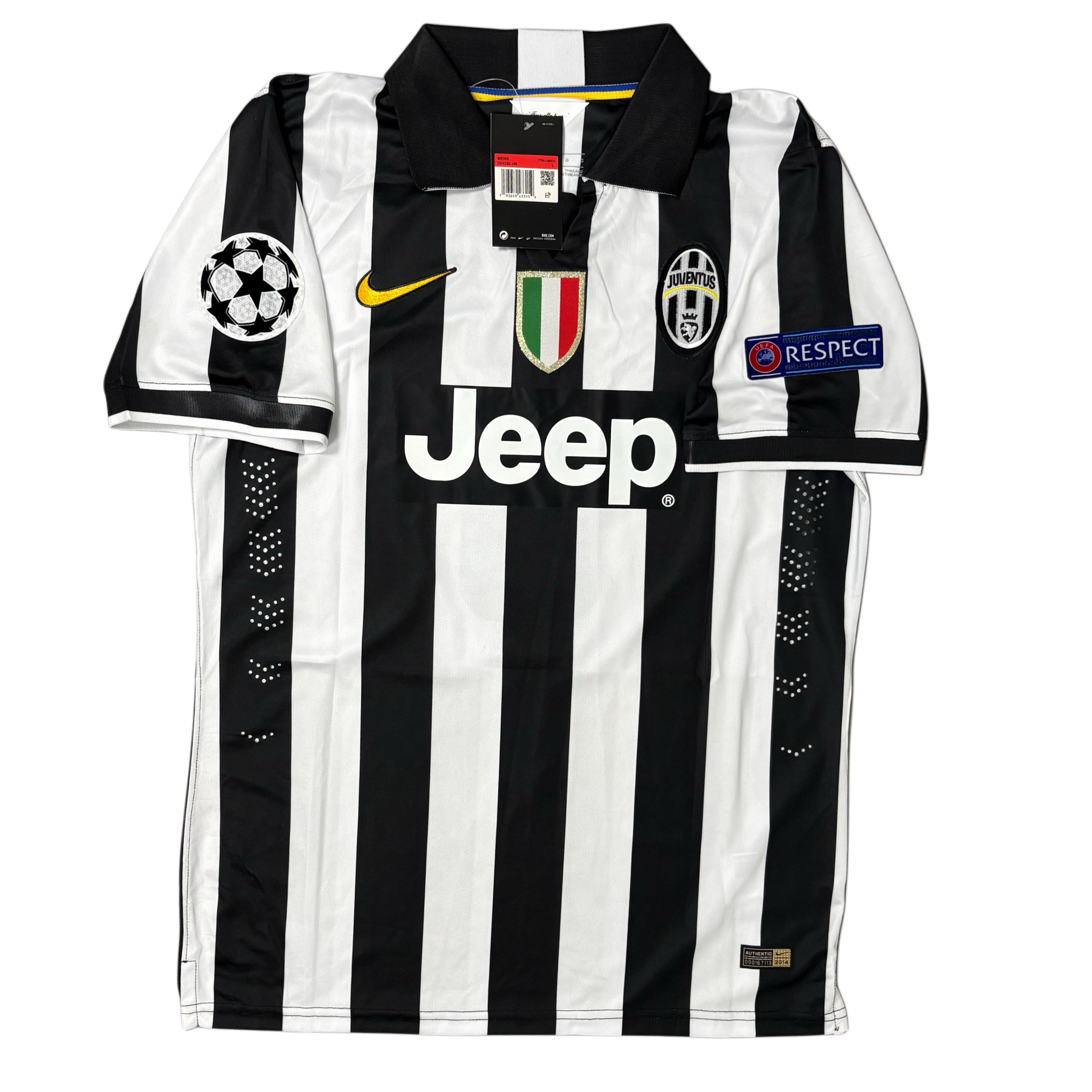 2014/15 Juventus Home ‘POGBA 6’ Adult Men’s Large