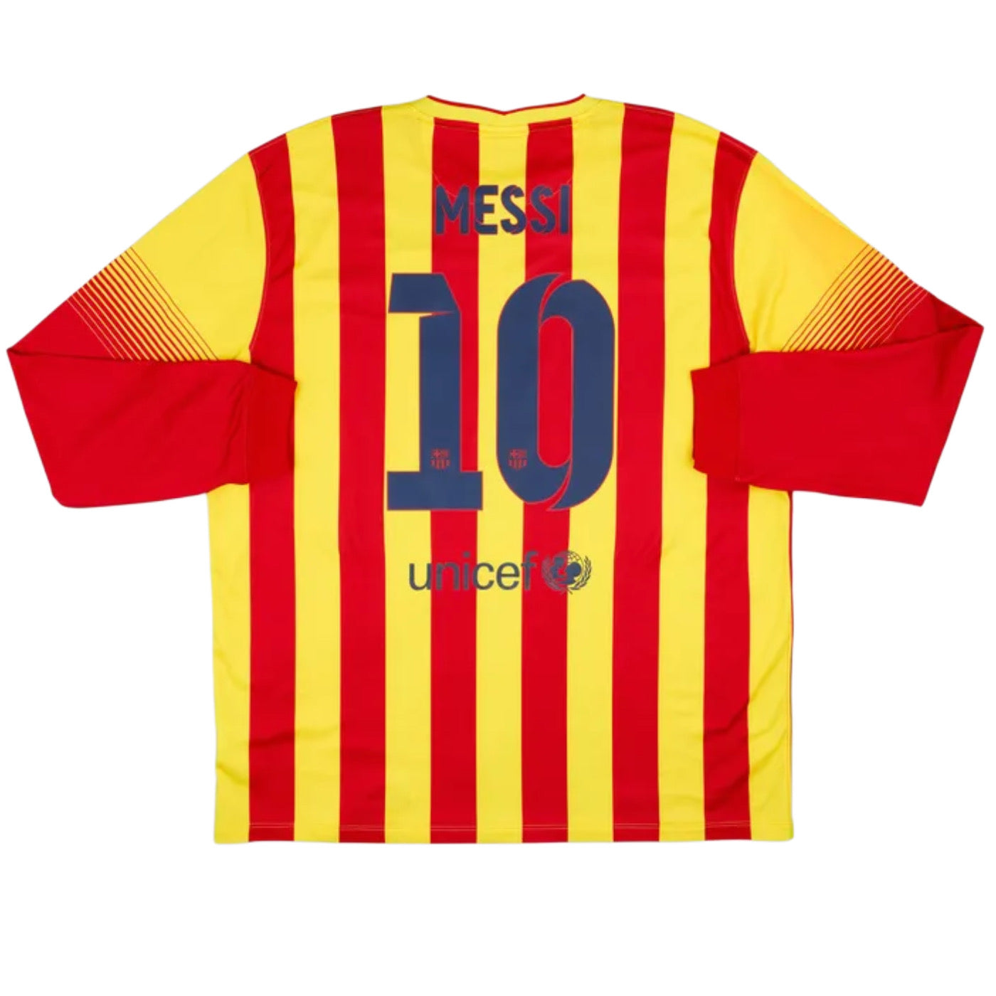 2013-14 Barcelona Away Longsleeve
