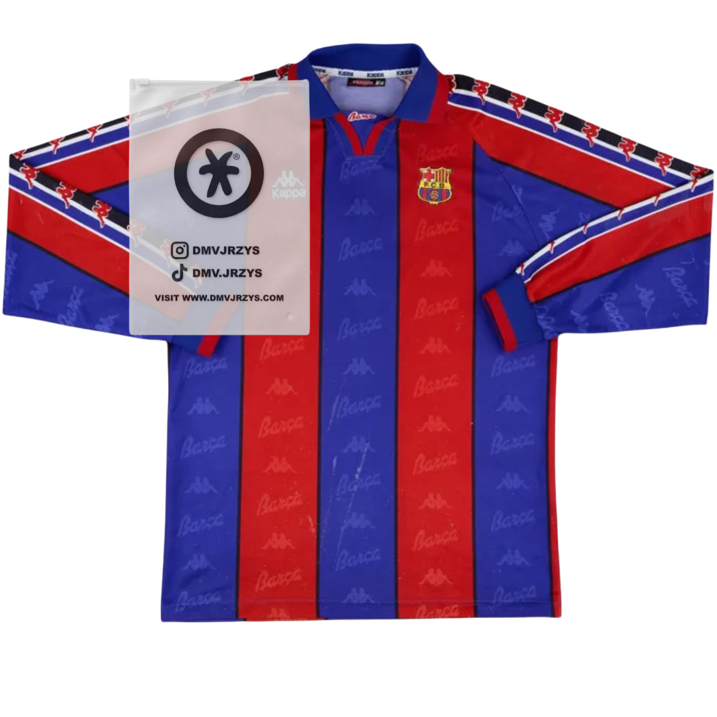 1995-96 Barcelona Home Longsleeve