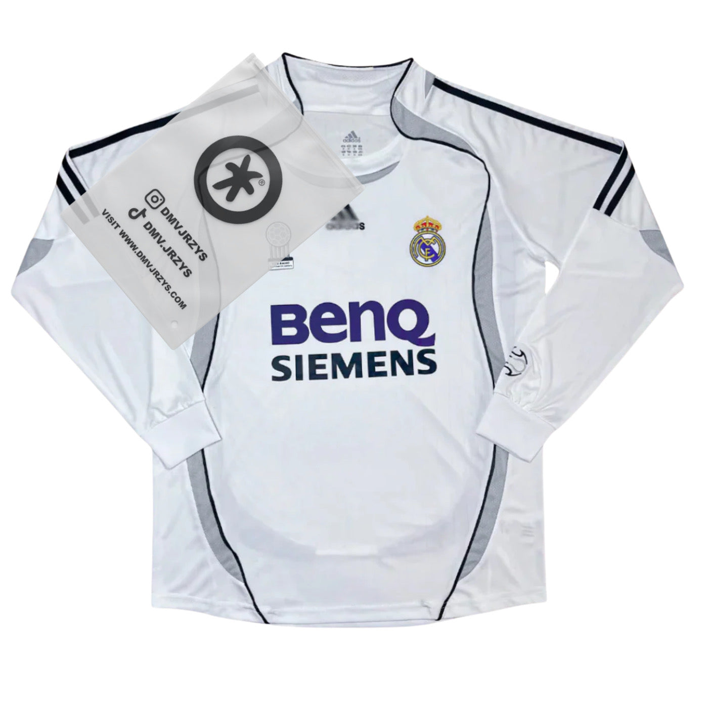 2006/07 Real Madrid Home Longsleeve