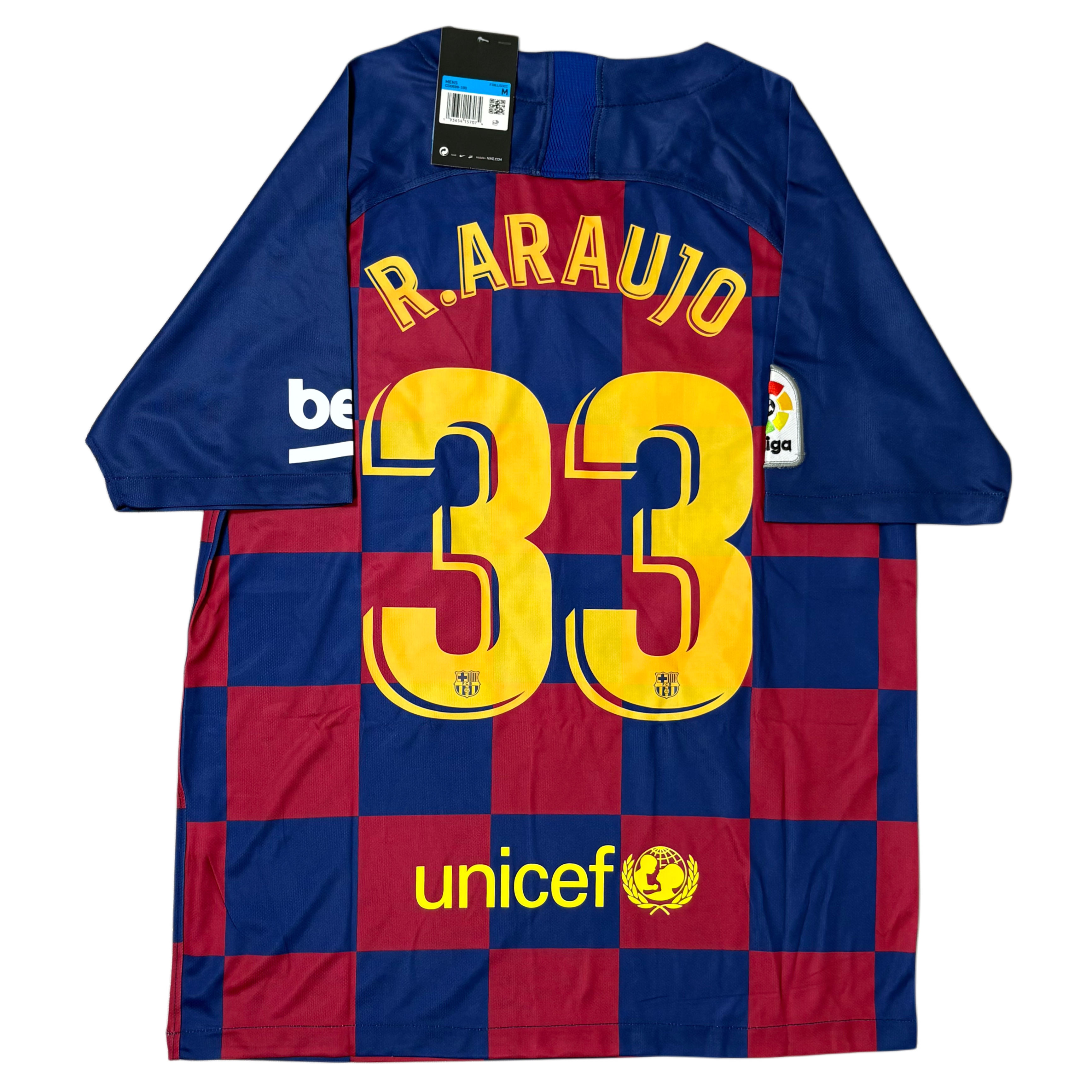 2019/20 Barcelona Home ‘R. ARAUJO 33’ Adult men’s Medium