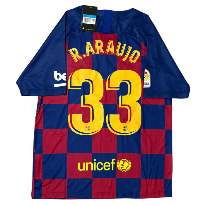 2019/20 Barcelona Home ‘R. ARAUJO 33’ Adult men’s Medium