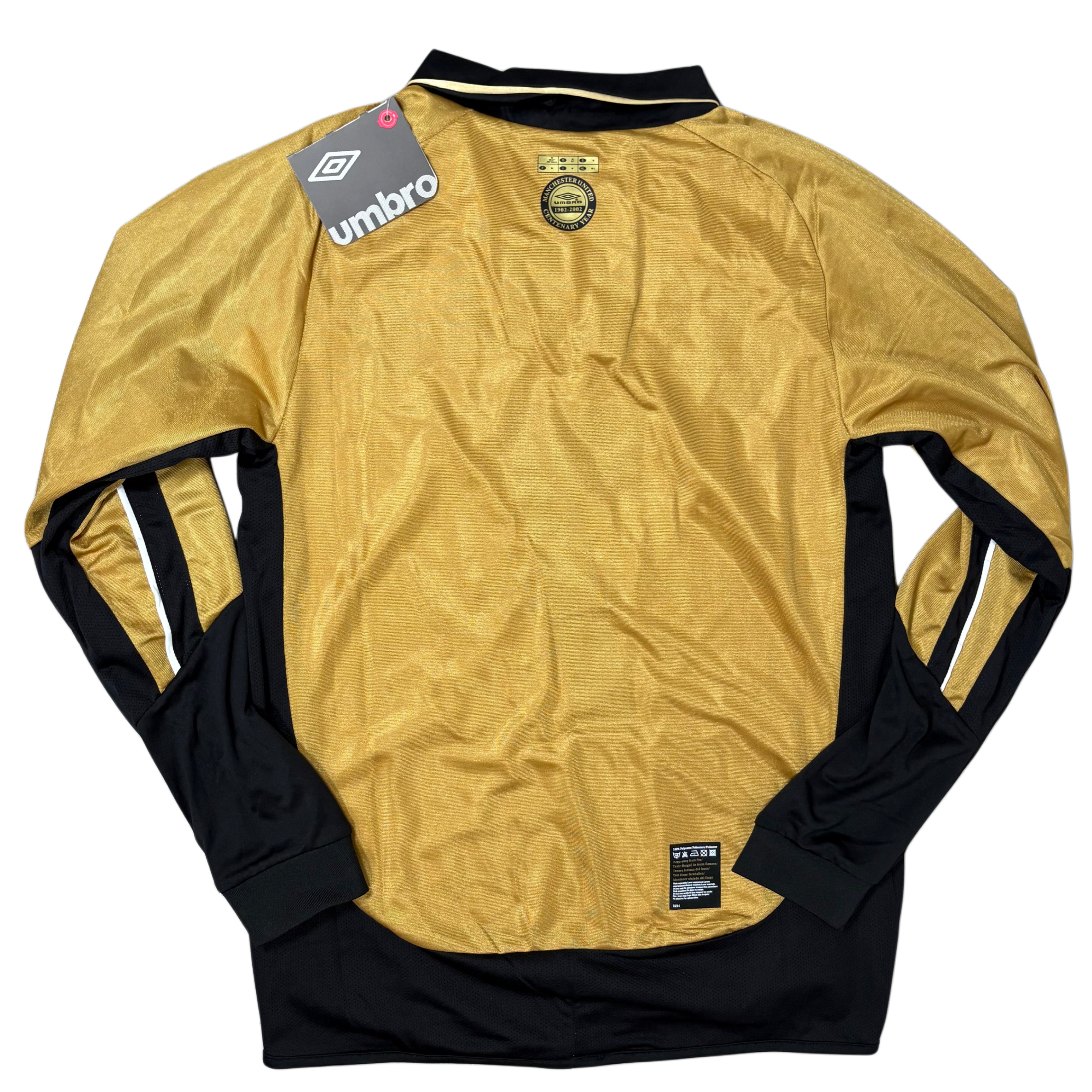 2001/02 Manchester United Away longsleeve REVERSABLE ‘BECKHAM 7’ Adult men’s Medium