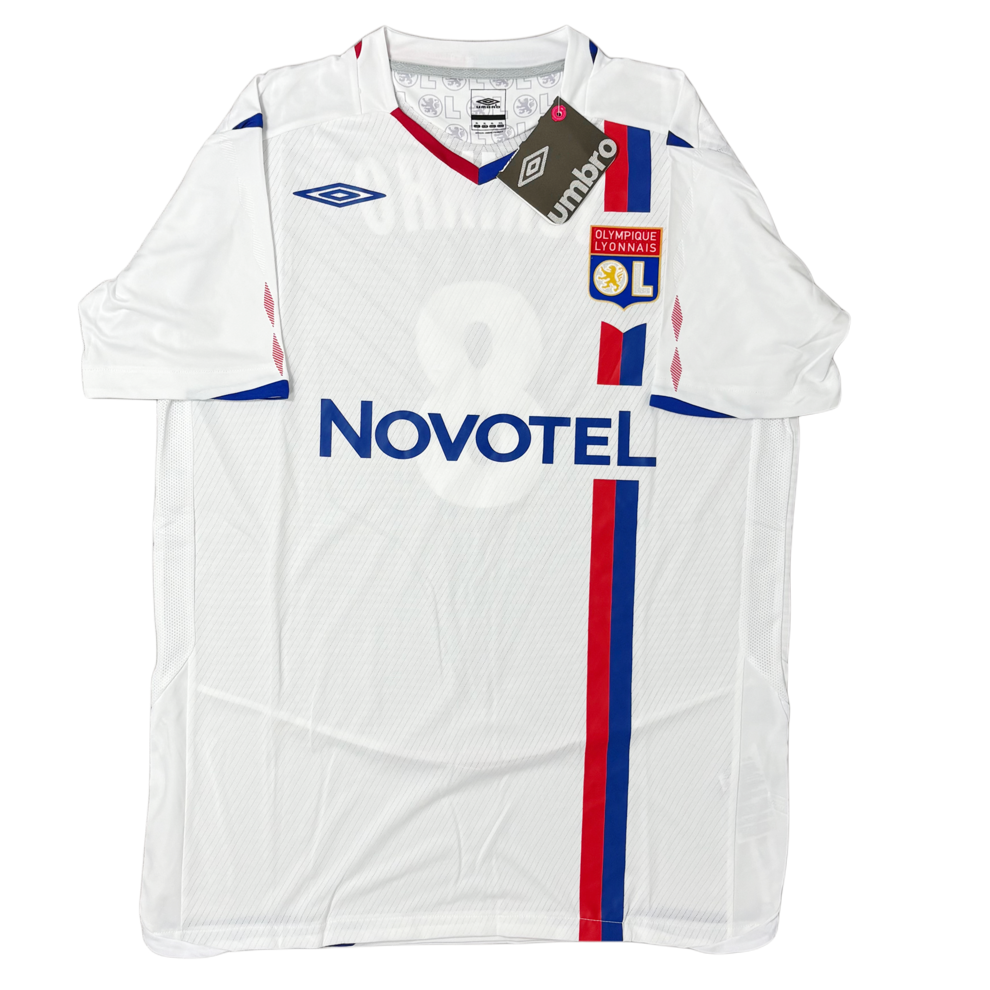 2008/09 Olympique Lyonnaise Home ‘JUNINHO 8’ Adult men’s XL