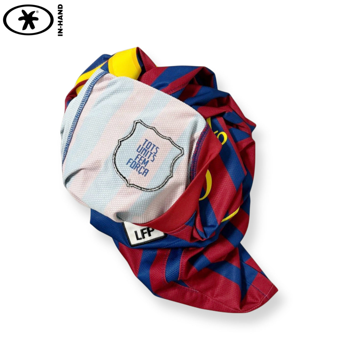 Authentic 2011-12 Barcelona Home Men’s Large Messi 10