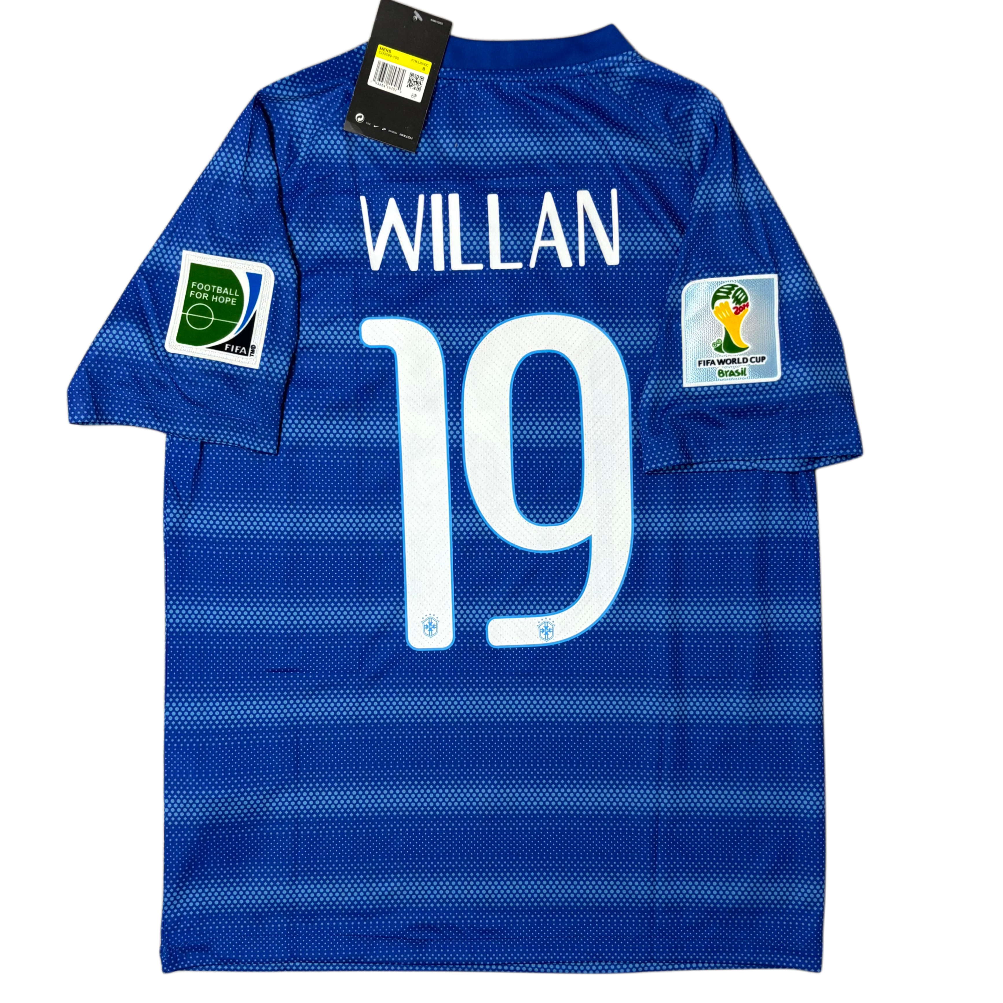 2014/15 Brazil Away ‘WILLAN 19’ Adult men’s Small