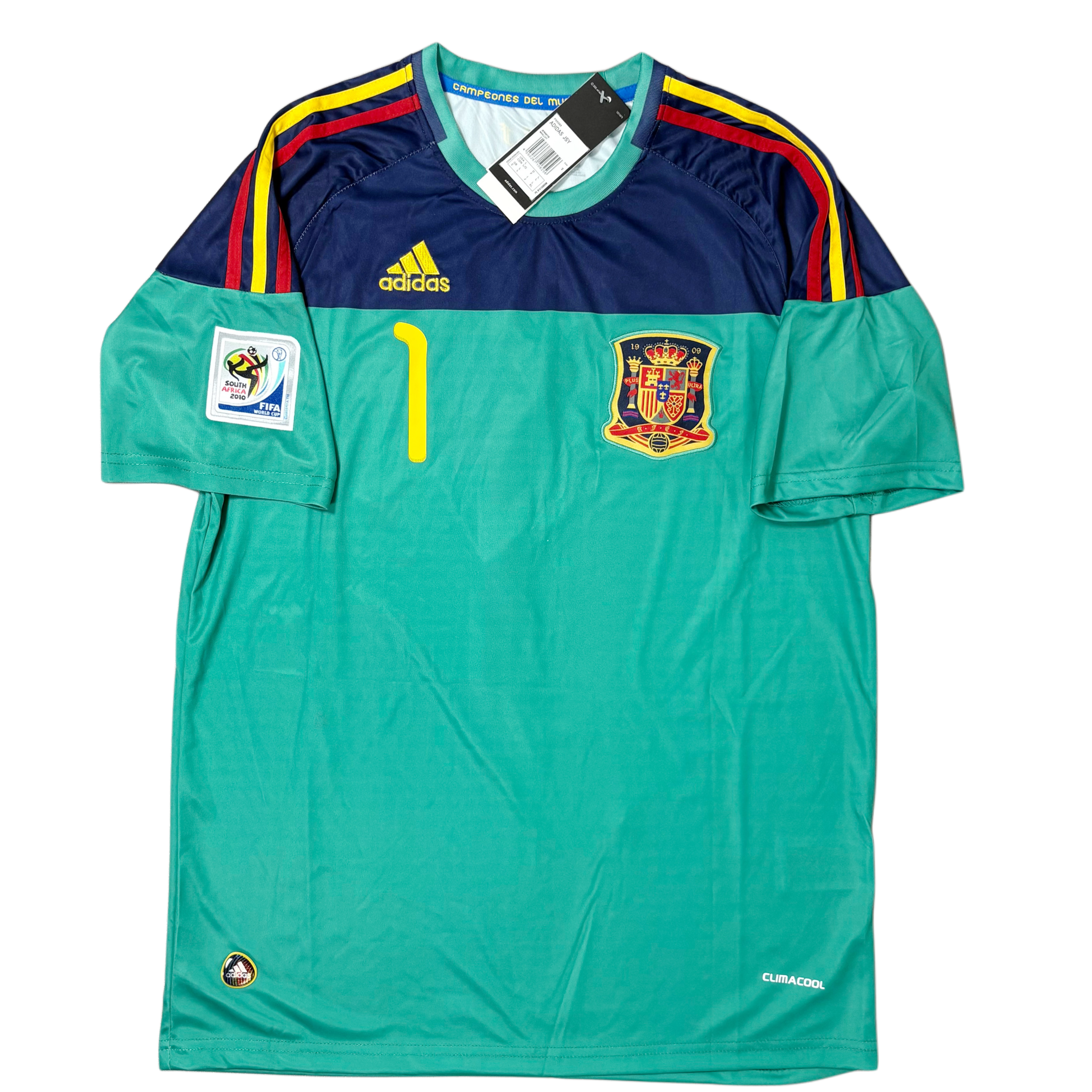 2010/11 Spain Goalkeeper ‘CASILLAS 1’ Adult men’s Large