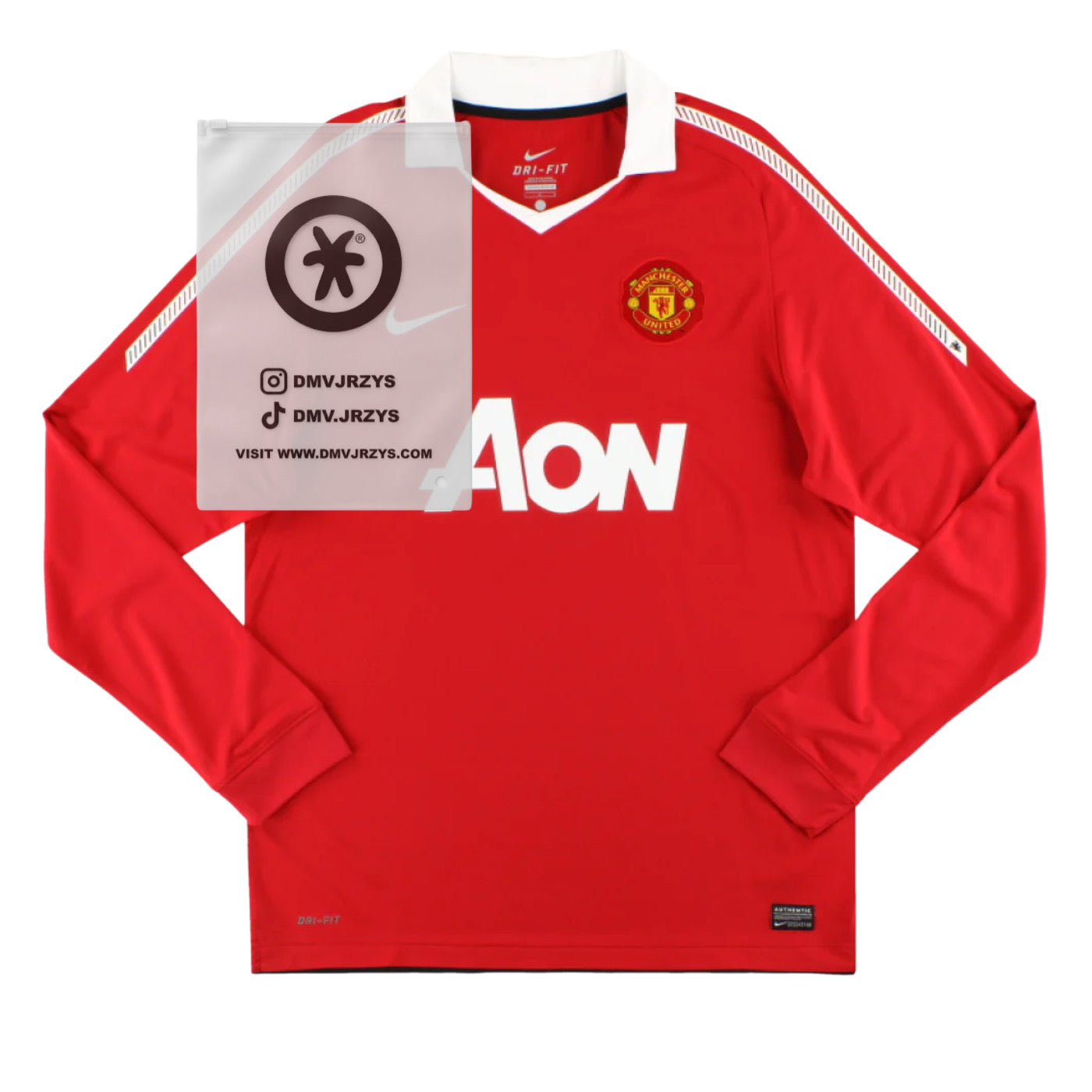 2010/11 Manchester United Home Longsleeve