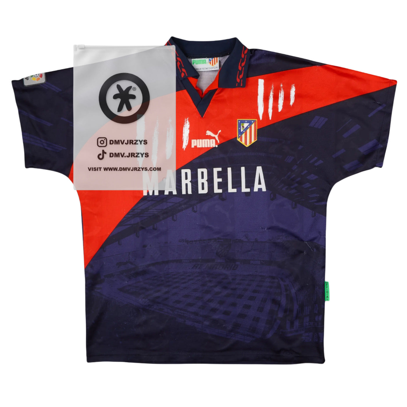 1996/97 Atlético Madrid Away