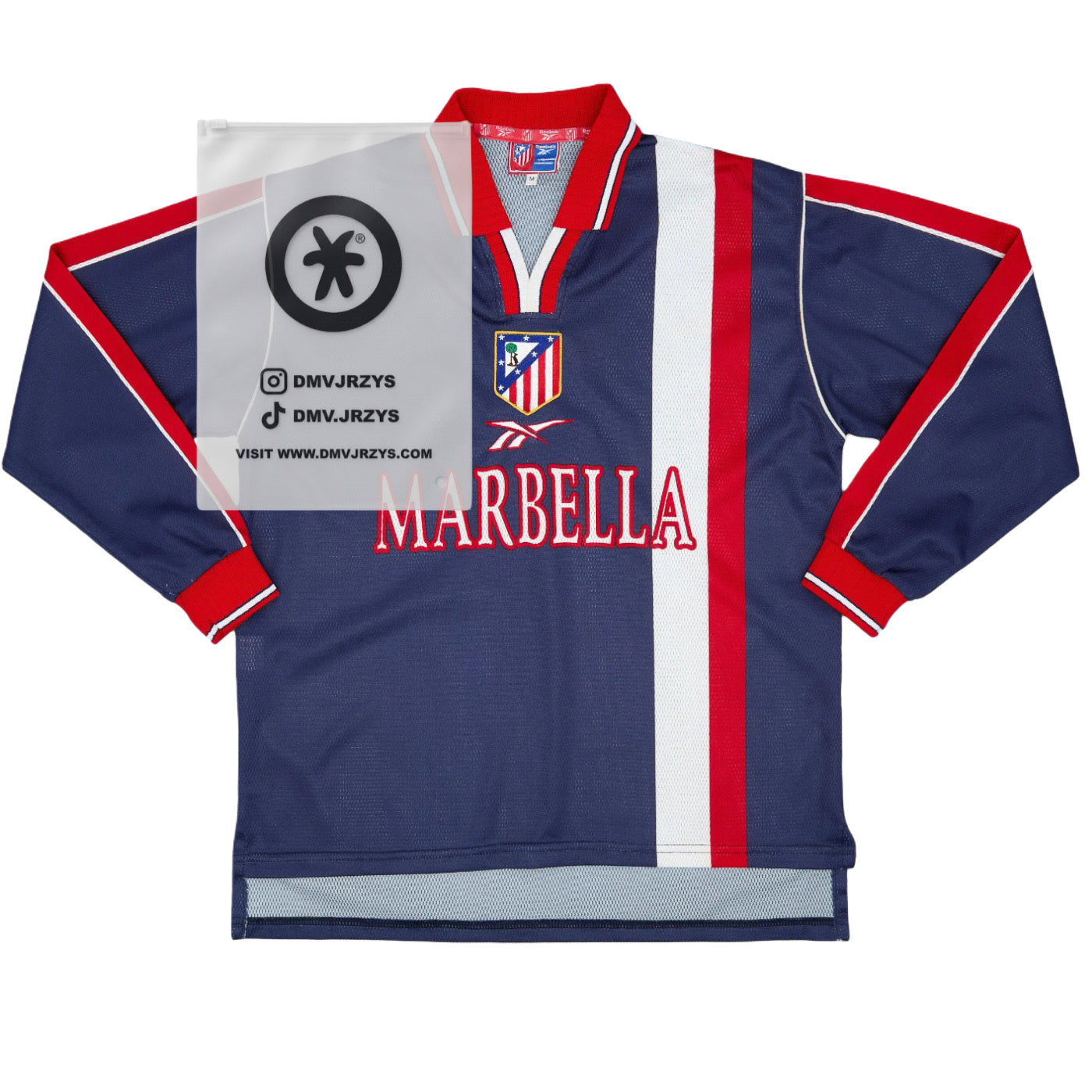 1998/99 Atlético Madrid Away Longsleeve