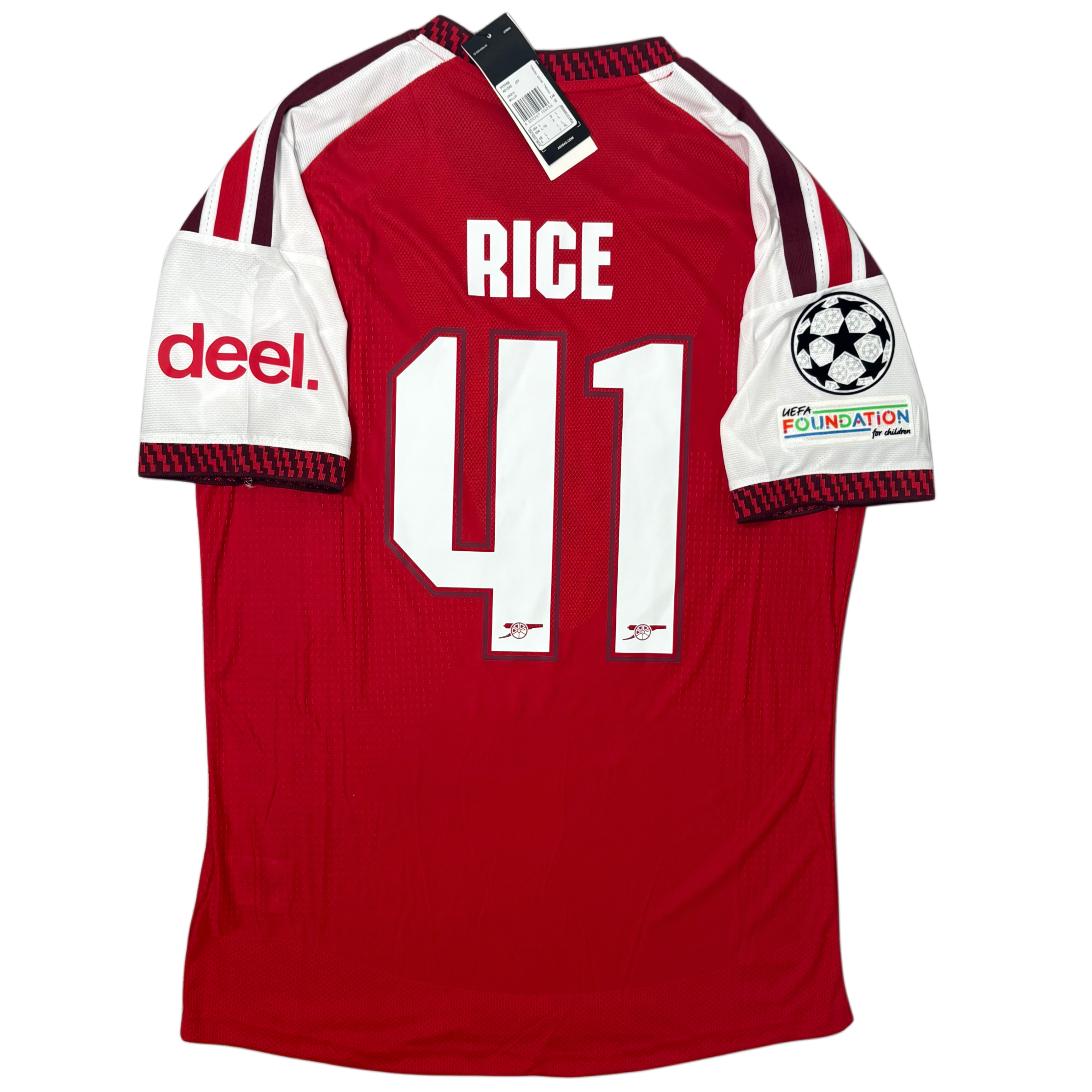 2026/27 Arsenal Home Player Version ‘RICE 41’ Adult men’s Large