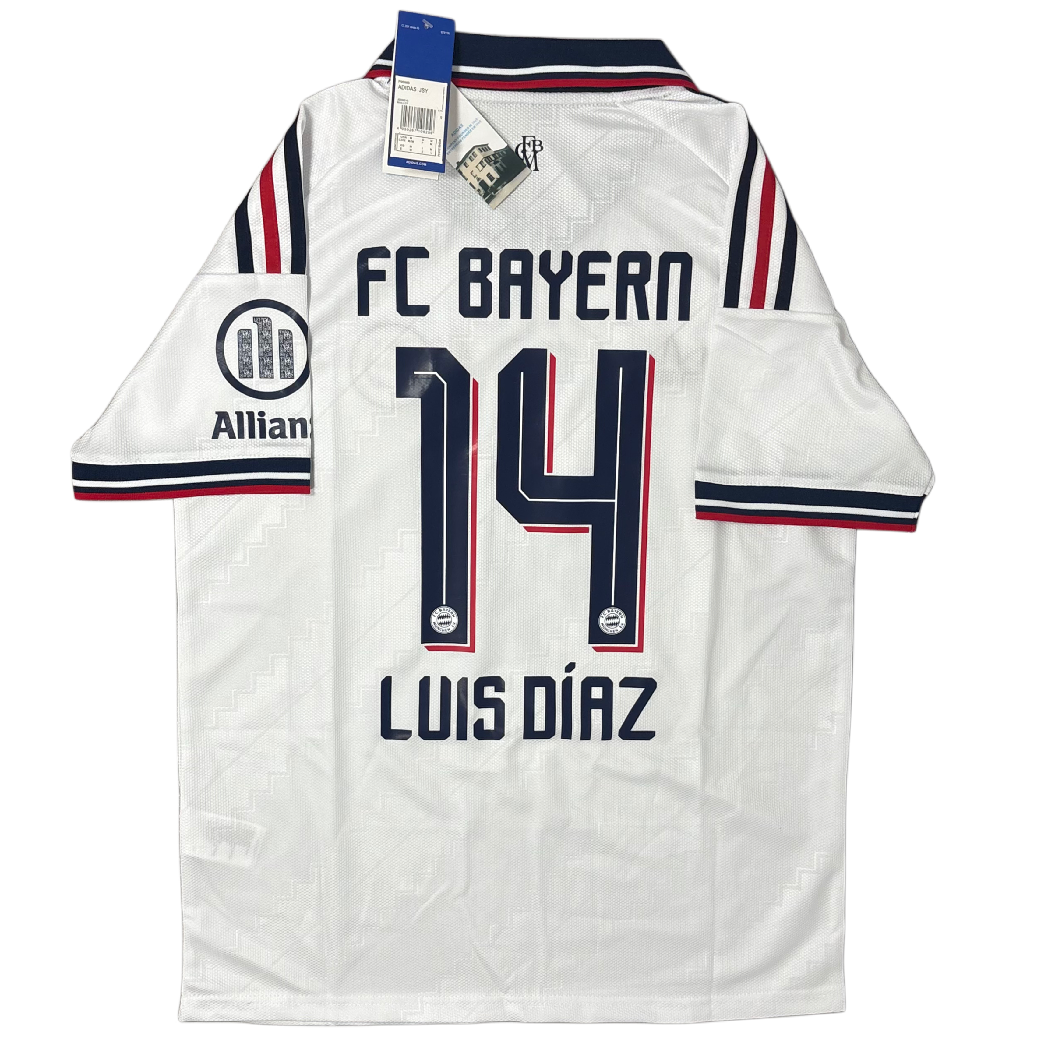 2026/27 Bayern Munich Away Player version ‘LUIS DIAZ 14’ Adult men’s Medium