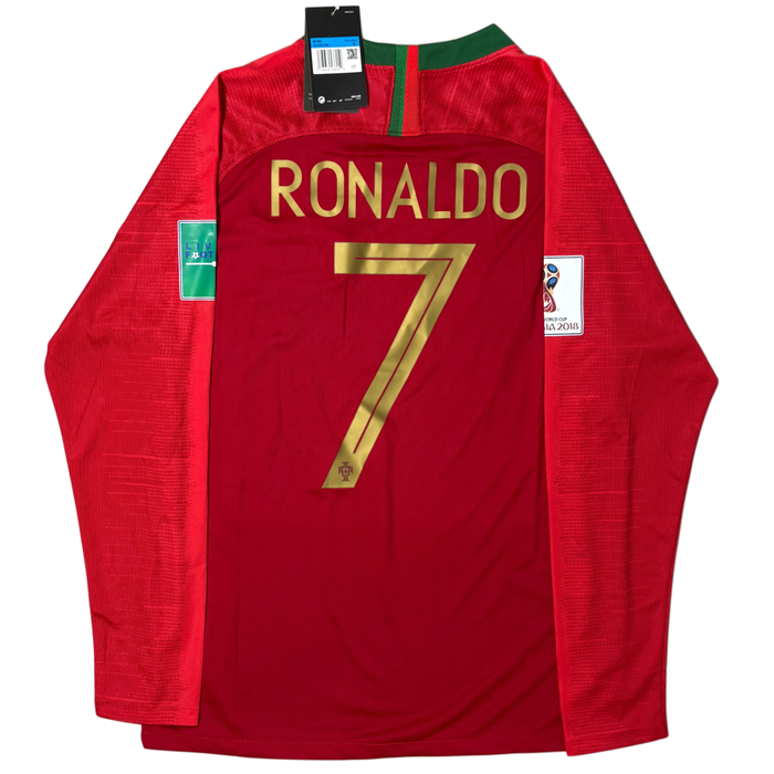 2018/19 Portugal Home Longsleeve “Ronaldo 7” Adult men’s Medium