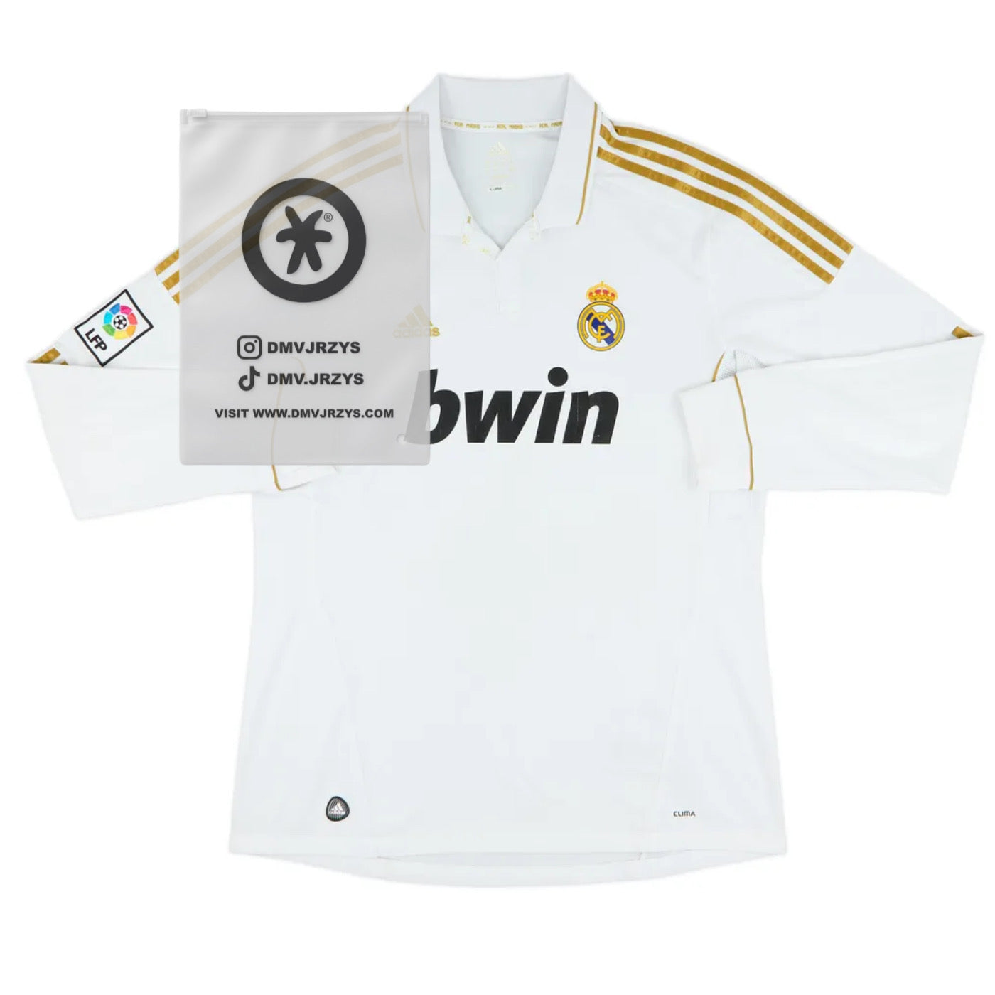 2011/12 Real Madrid Home Longsleeve