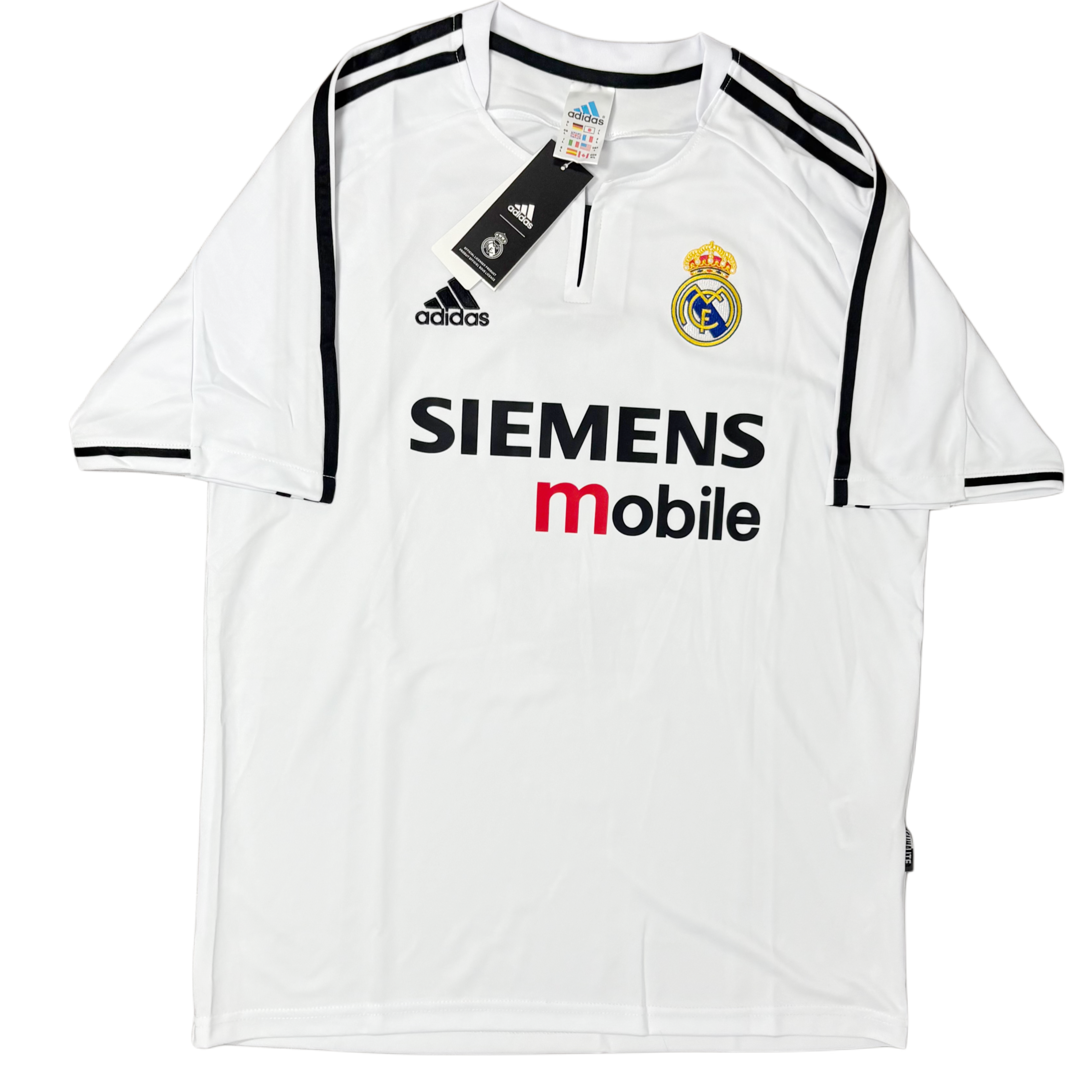 2003/04 Real Madrid Home ‘ZIDANE 5’ Adult Men’s Large