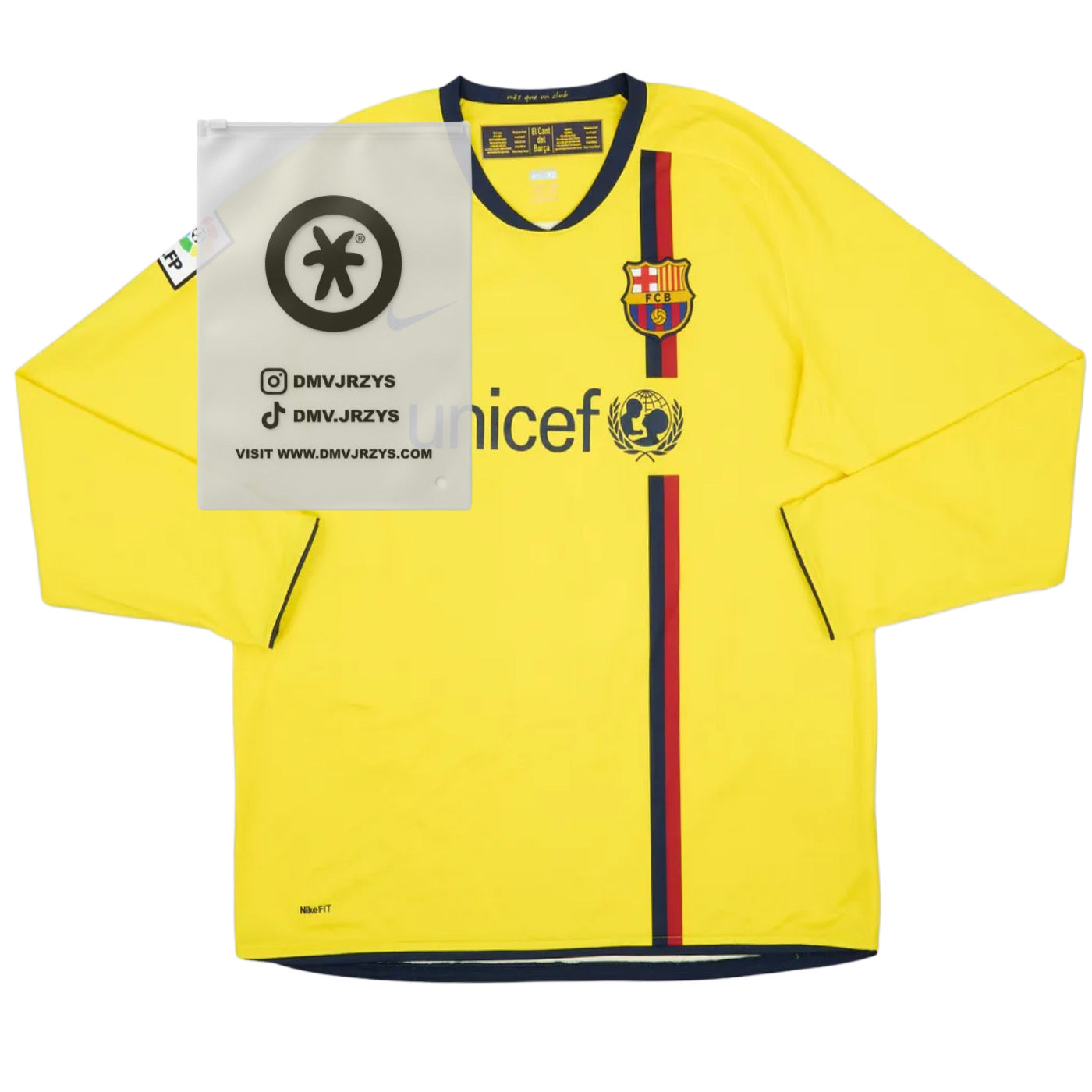 2008-10 Barcelona Away Longsleeve