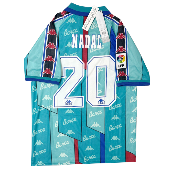1995/96 Barcelona Away ‘NADAL 20’ Adult men’s Medium