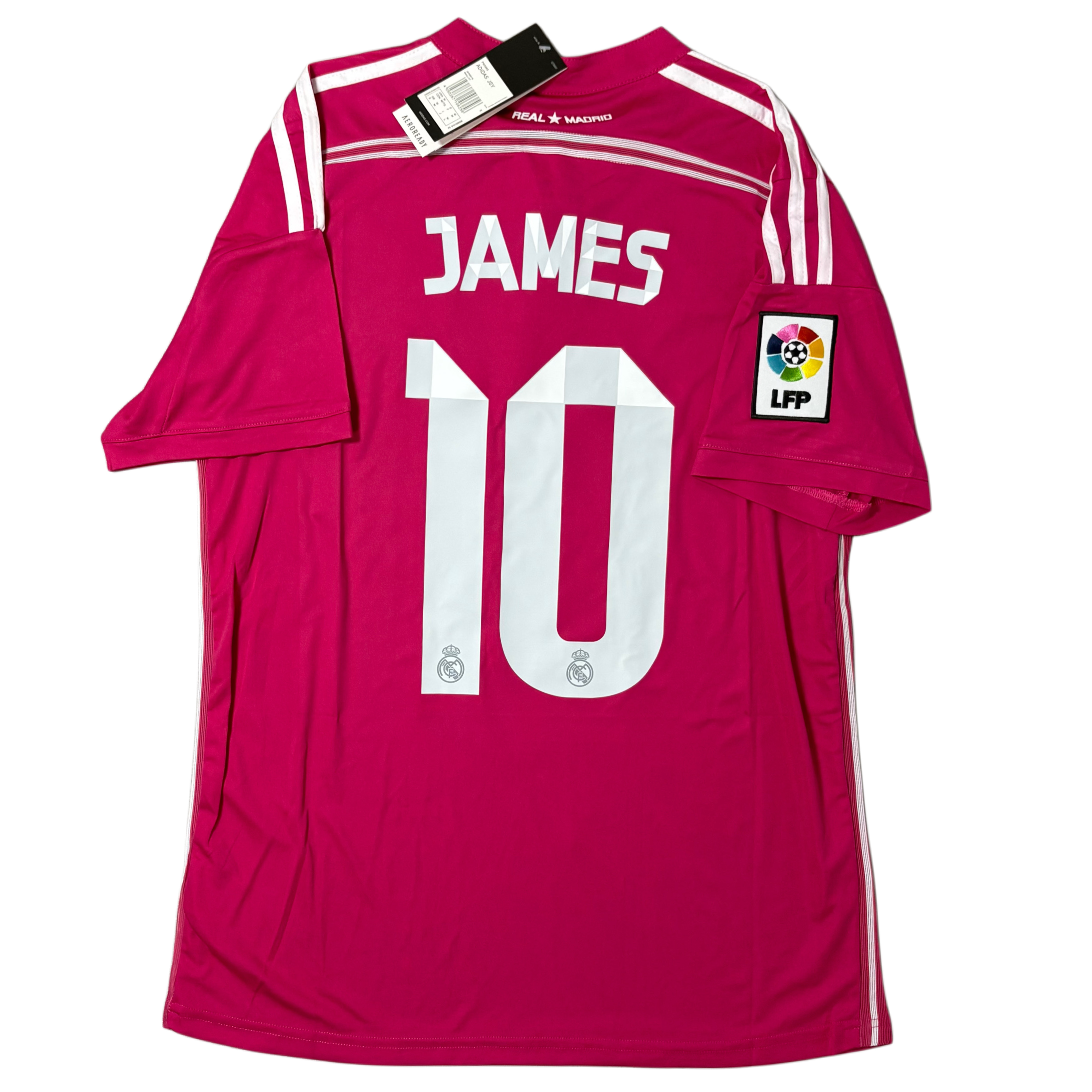 2014/15 Real Madrid Home ‘JAMES 10’ Adult Men’s Medium