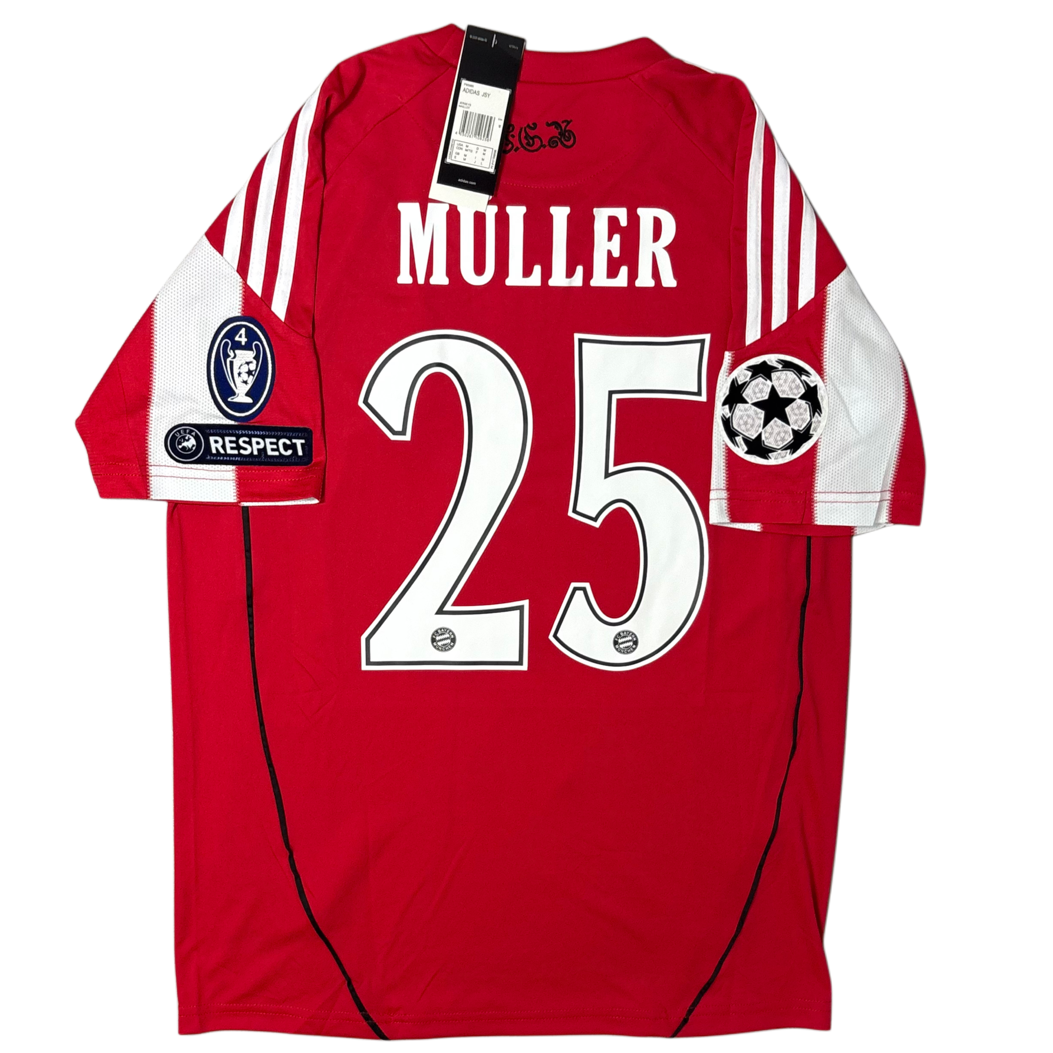 2010/11 Bayern Munich Home ‘MÜLLER 25’ Adult men’s Medium