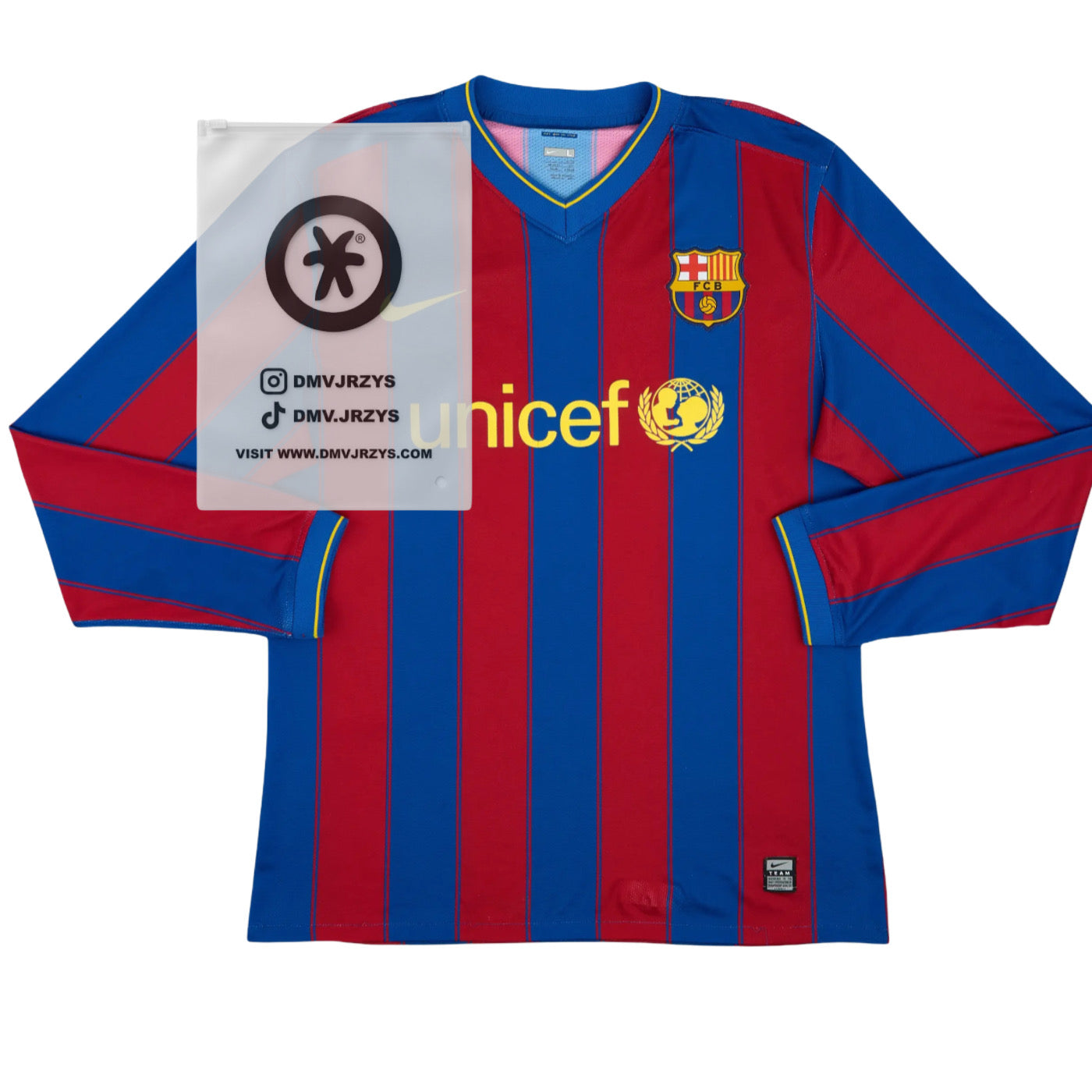 2009-10 Barcelona Home Longsleeve