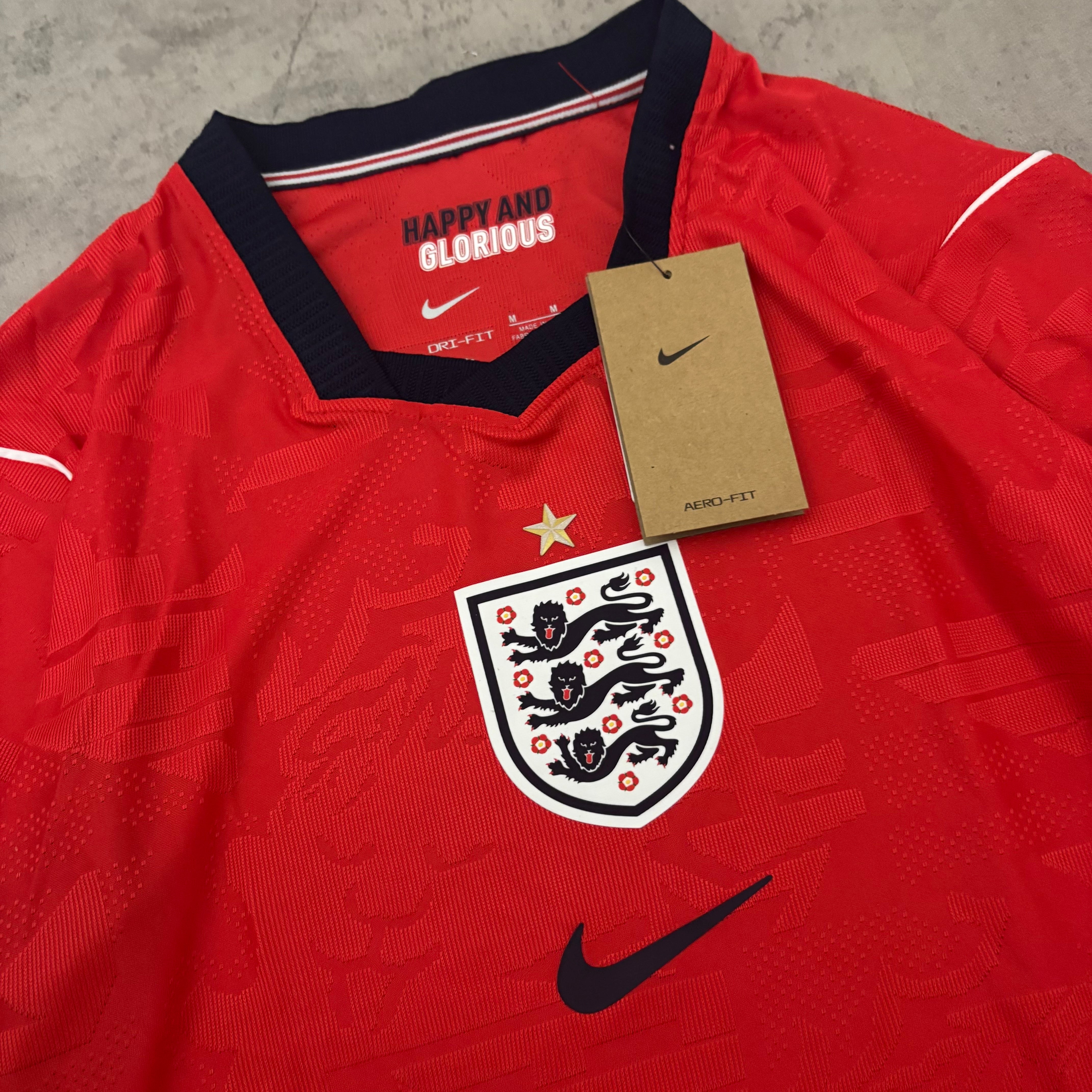 2026-27 England Away Player Version (In-Hand) Men’s Medium Blank