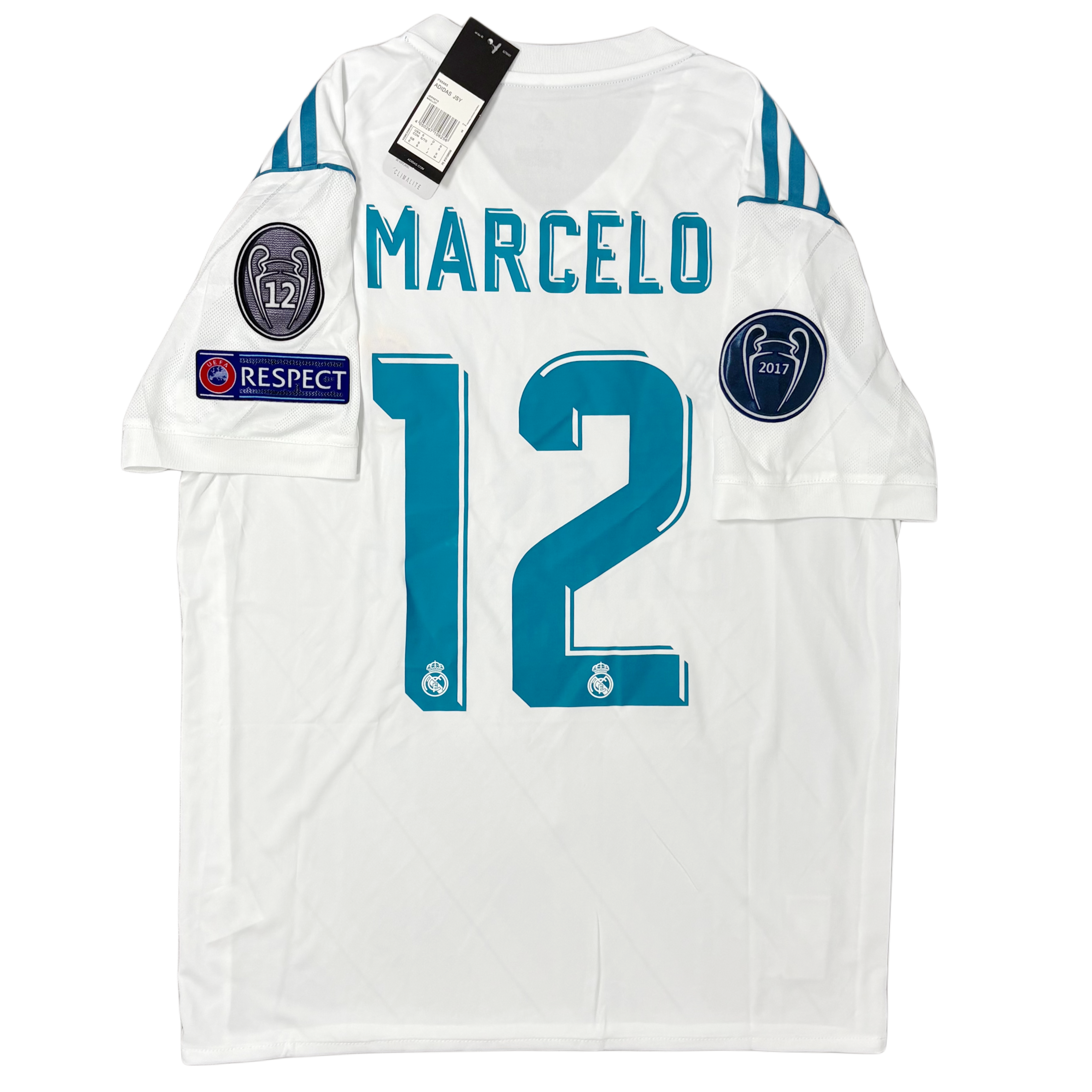 2017/18 Real Madrid Home ‘MARCELO 12’ Adult men’s small