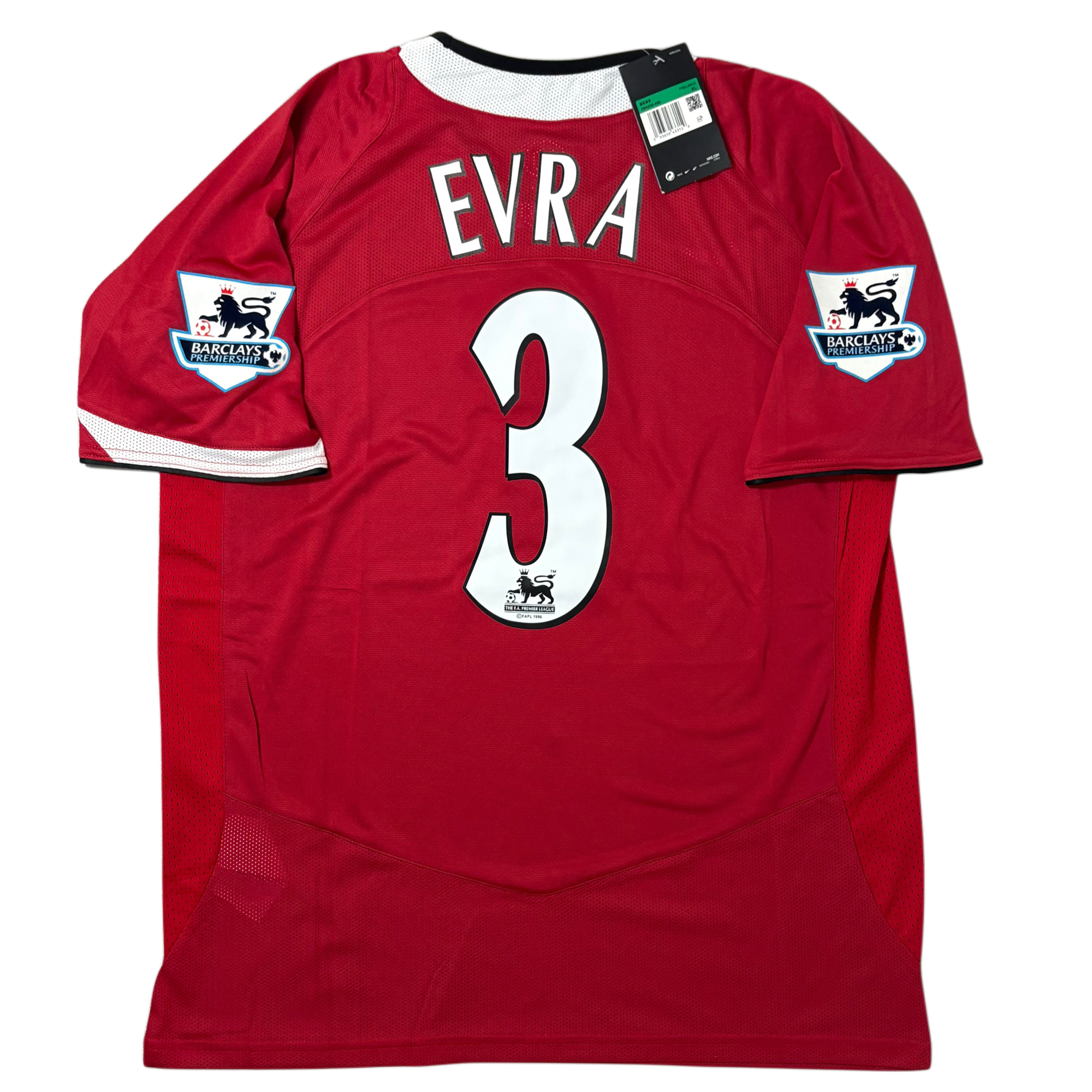 2005/06 Manchester United Home ‘EVRA 3’ Adult men’s XL