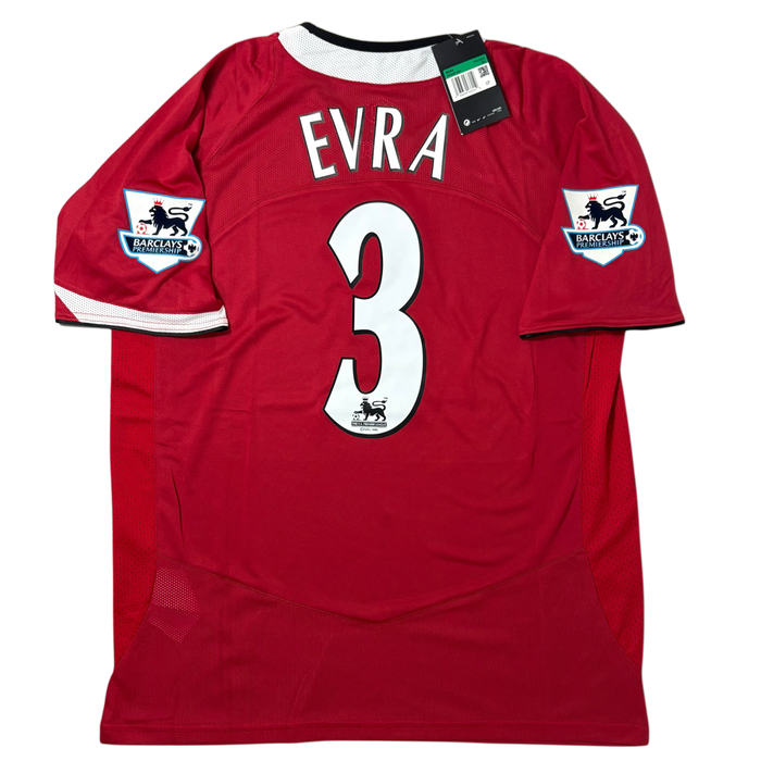2005/06 Manchester United Home ‘EVRA 3’ Adult men’s XL