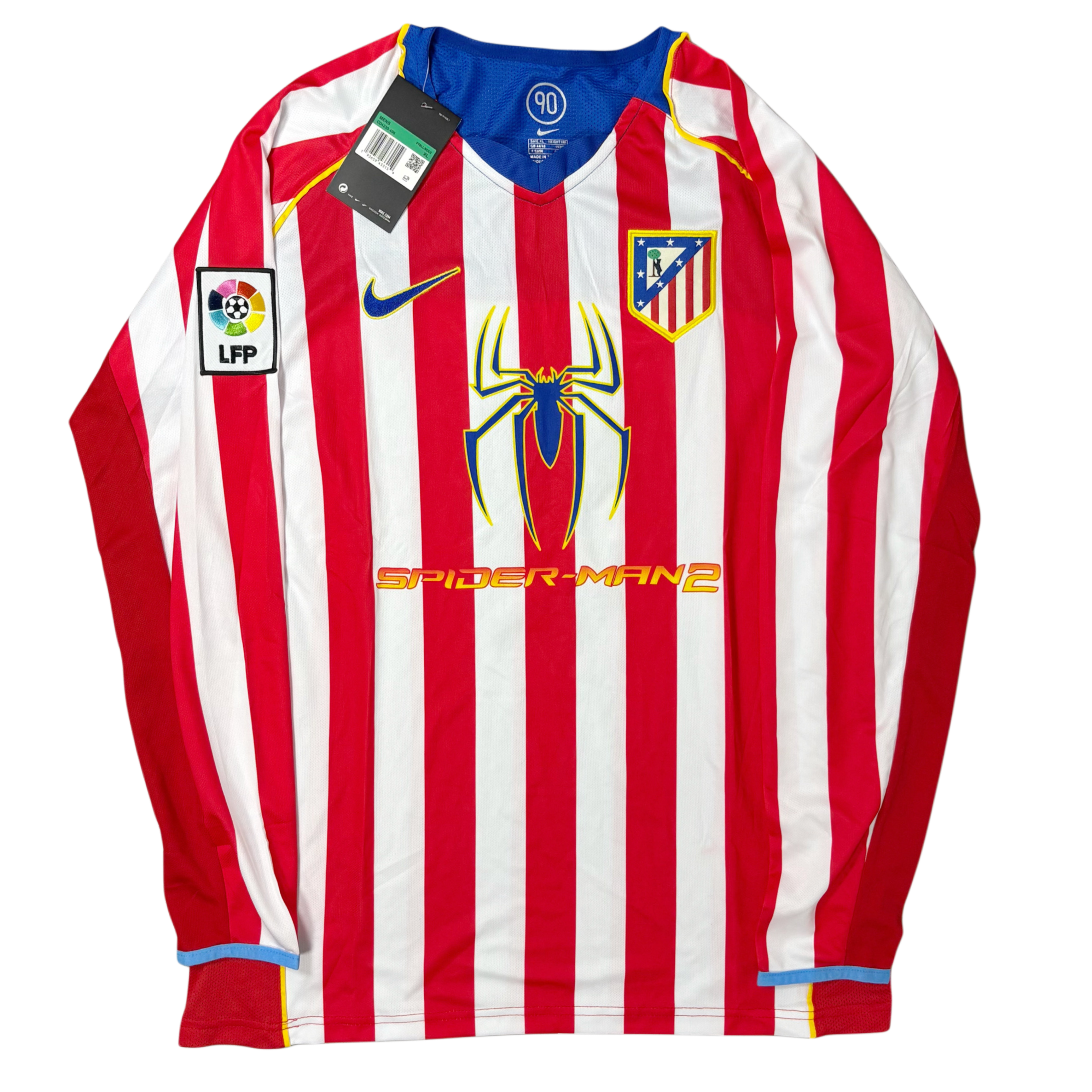 2004/05 Atletico de Madrid home ‘F. TORRES 9’ Adult Men’s XL